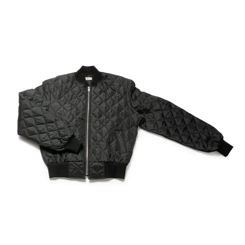 Web Exclusive-Quilted Bomber Jacket sold by Crown Cap