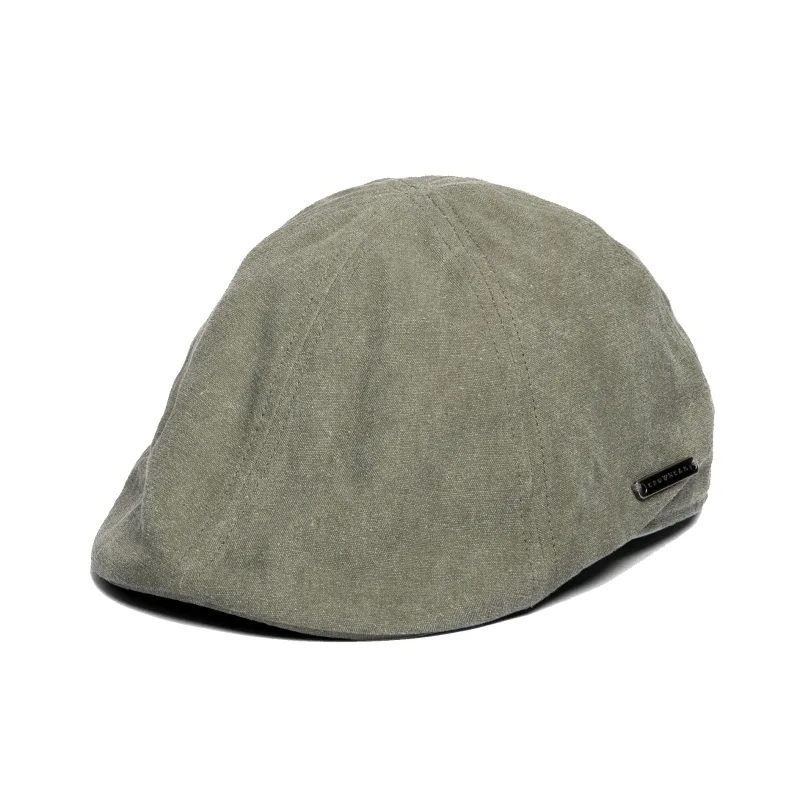 Cotton Canvas Duckbill Ivy Cap made by Crown Cap