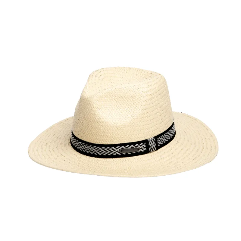 Paper Fedora with 8" Brim made by Crown Cap
