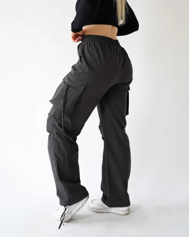 Parachute Cargo Joggers - Shark sold by First Health Apparel