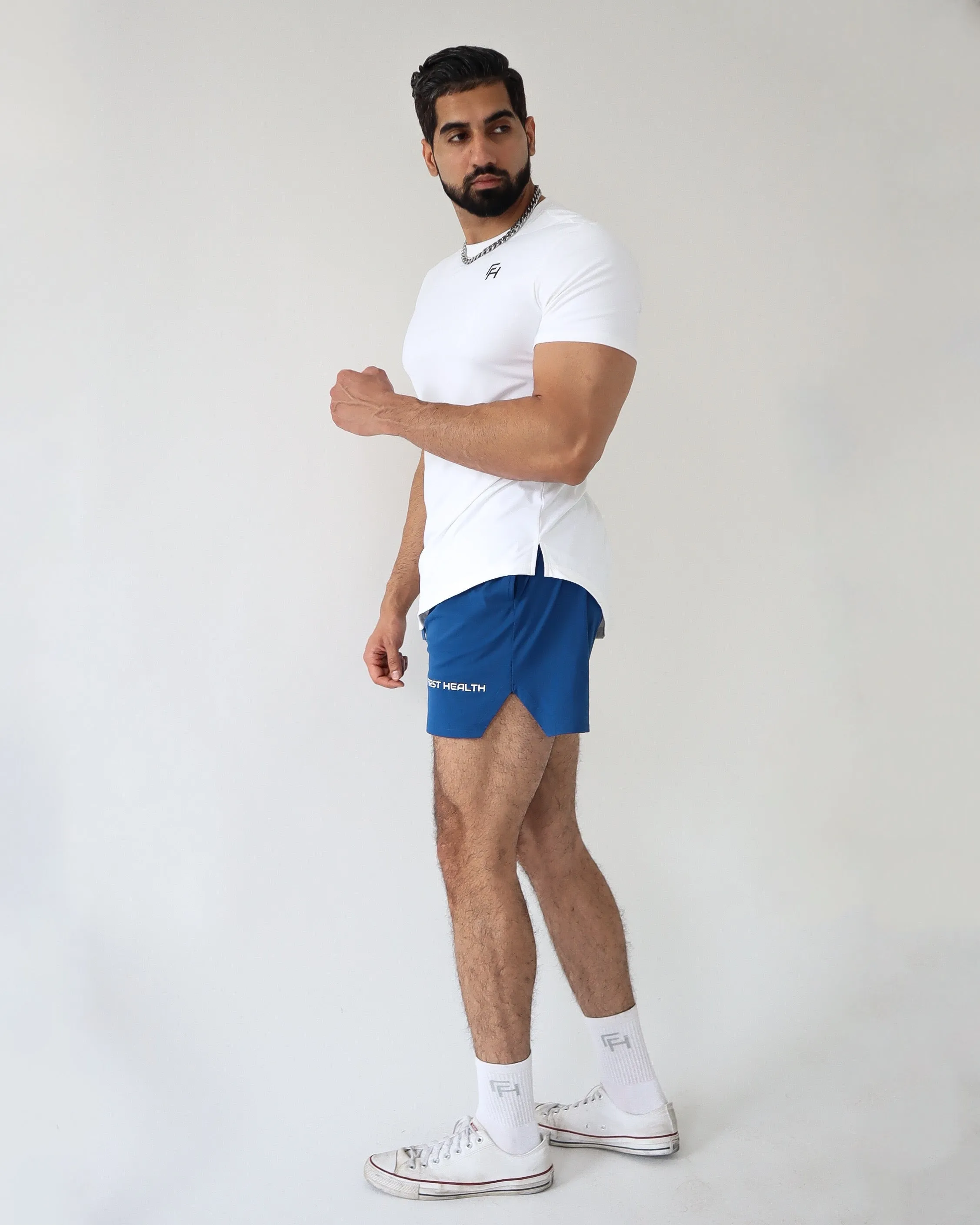 Elevate T-Shirt- White sold by First Health Apparel product image thumbnail 3