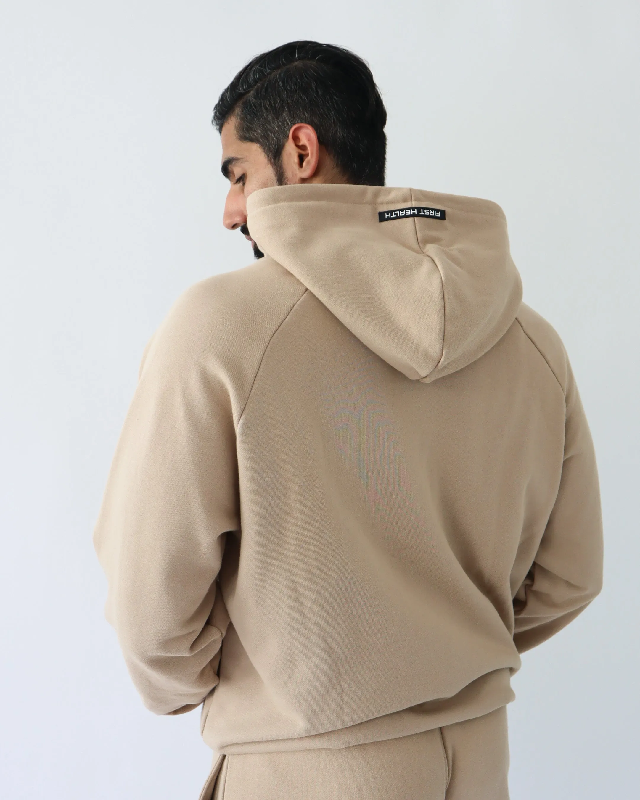 FAITH HOODIE - Cashew sold by First Health Apparel product image thumbnail 2