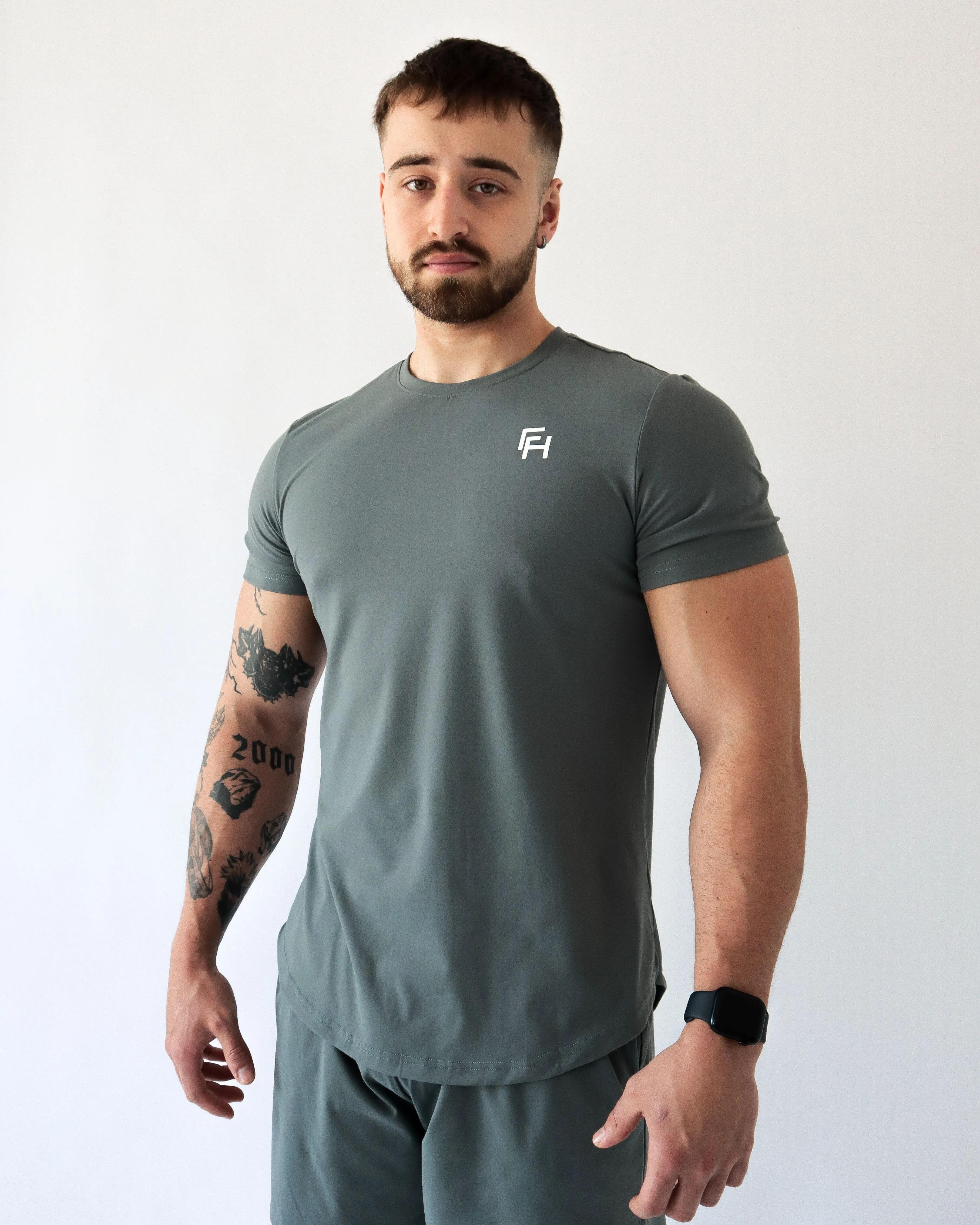ELEVATE T-SHIRT - Shadow sold by First Health Apparel