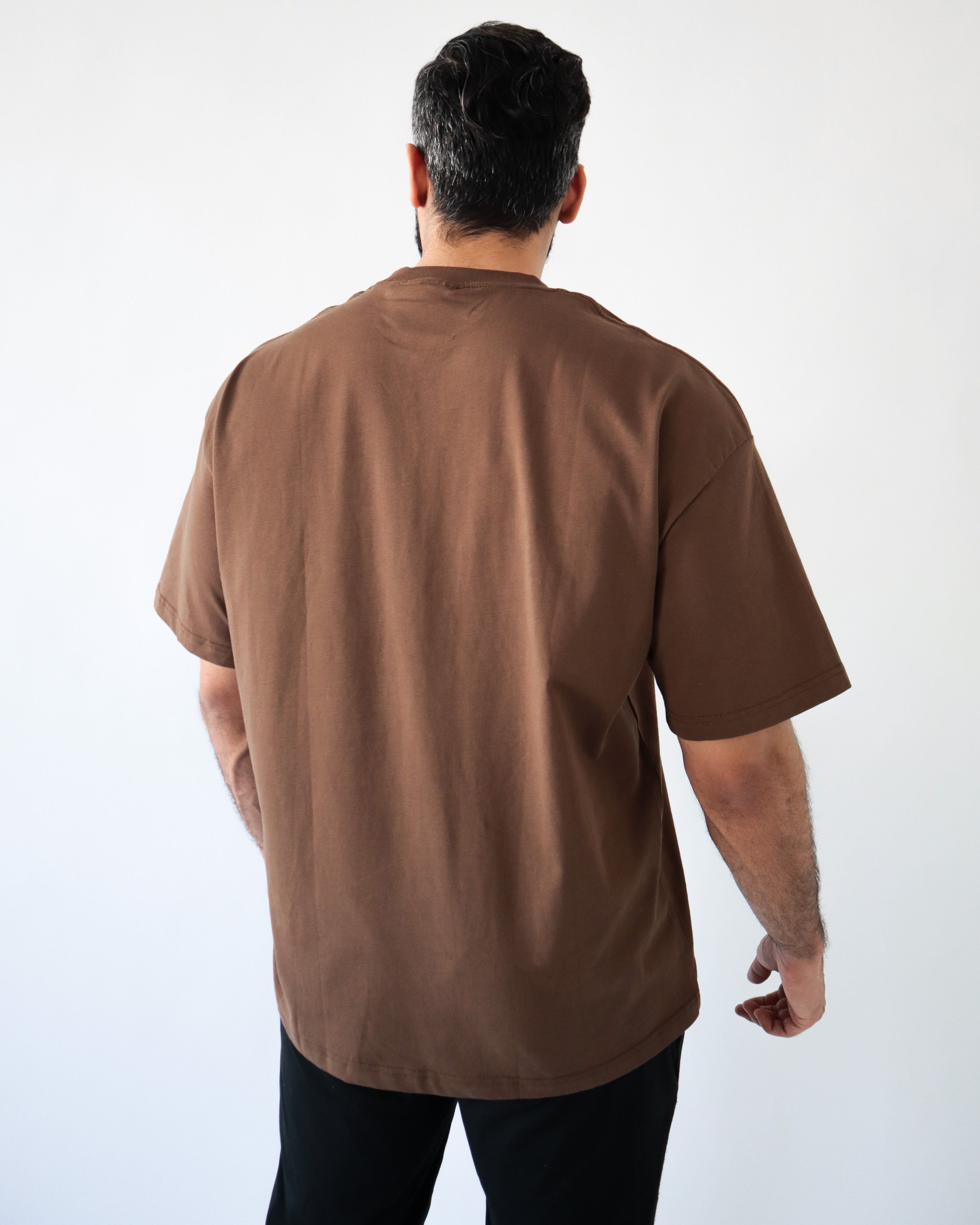 LEO T-SHIRT - Mocha sold by First Health Apparel product image thumbnail 2