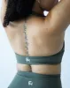 Performance Halter Top - Olive sold by First Health Apparel