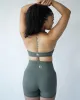 Performance Halter Top - Olive sold by First Health Apparel