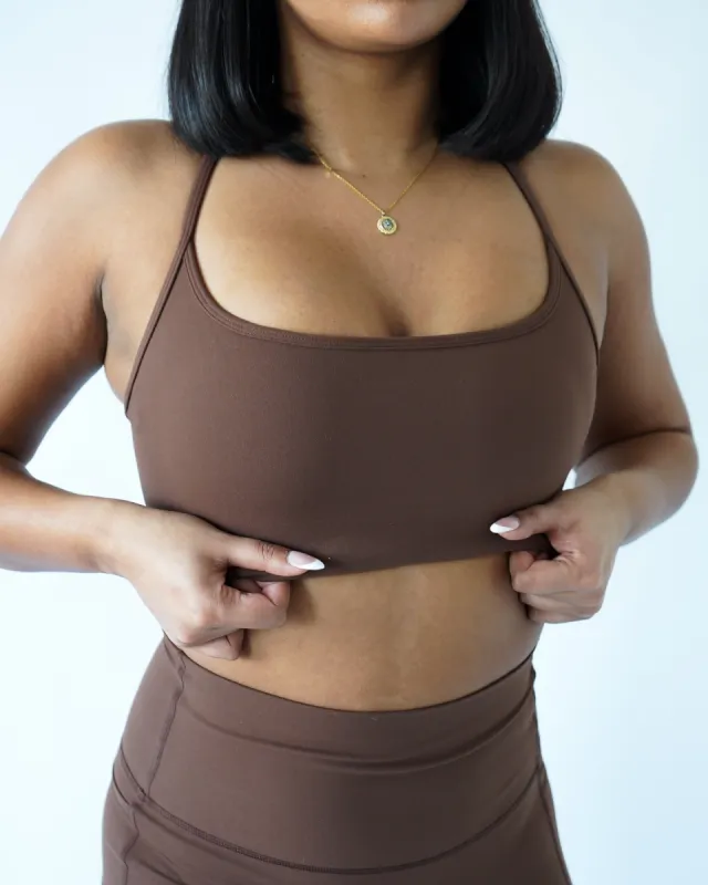 Vital Sports Bra - Clay sold by First Health Apparel
