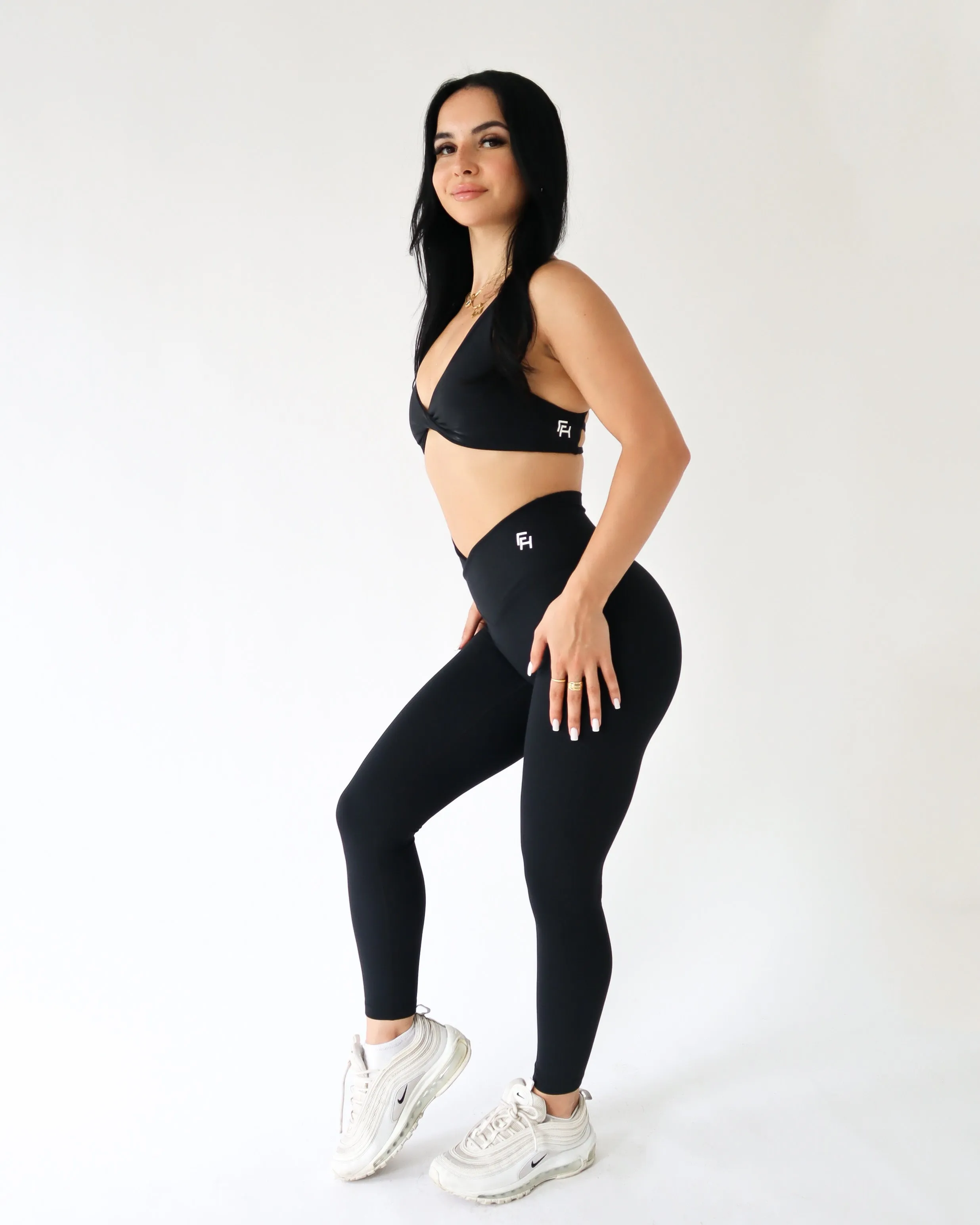 Onyx Leggings - Raven sold by First Health Apparel product image thumbnail 4