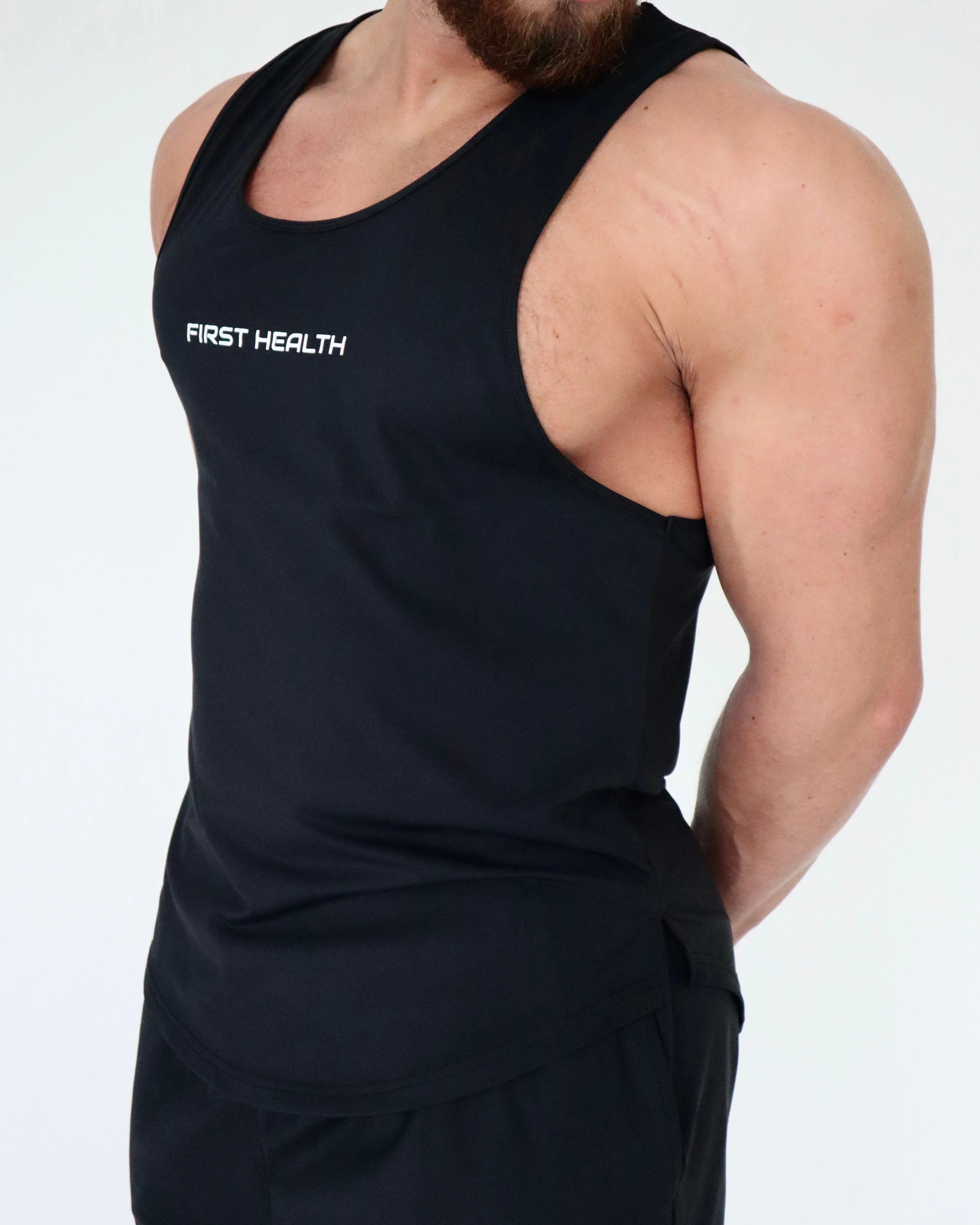 Performance Tank Top - Black sold by First Health Apparel