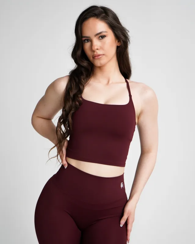 Impact Tank Top - Wine sold by First Health Apparel