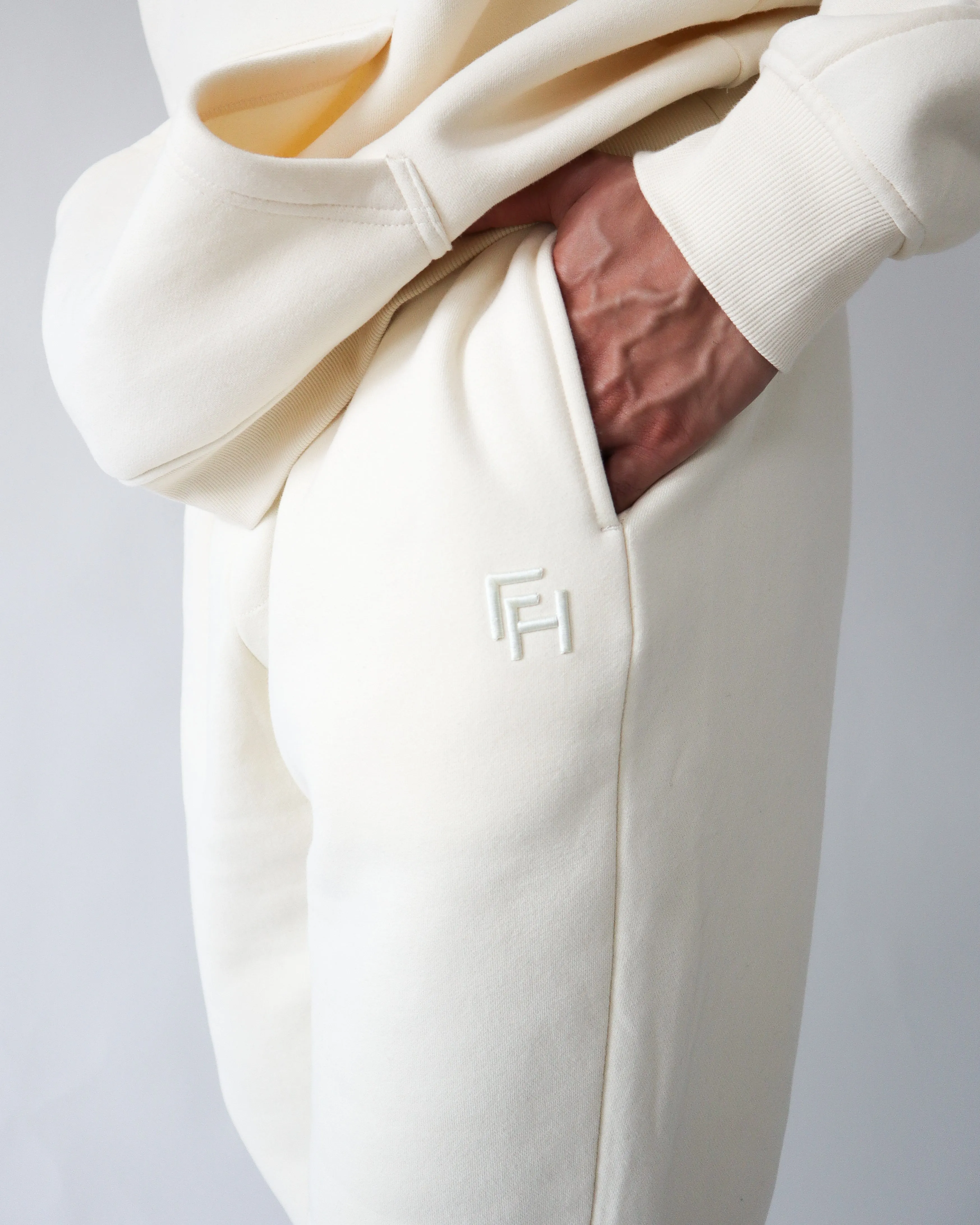 Lounge Sweatpants - Butter sold by First Health Apparel product image thumbnail 2