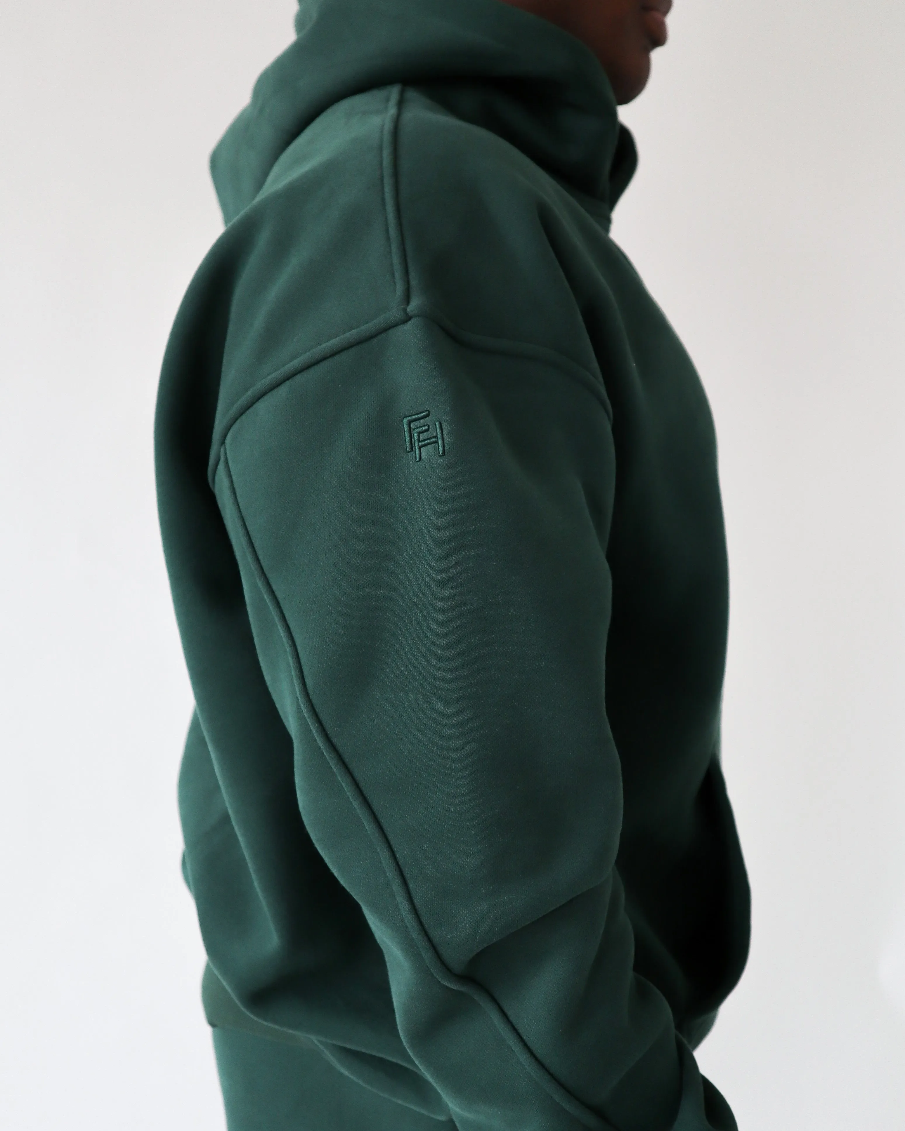 LOUNGE HOODIE - Forest sold by First Health Apparel product image thumbnail 5