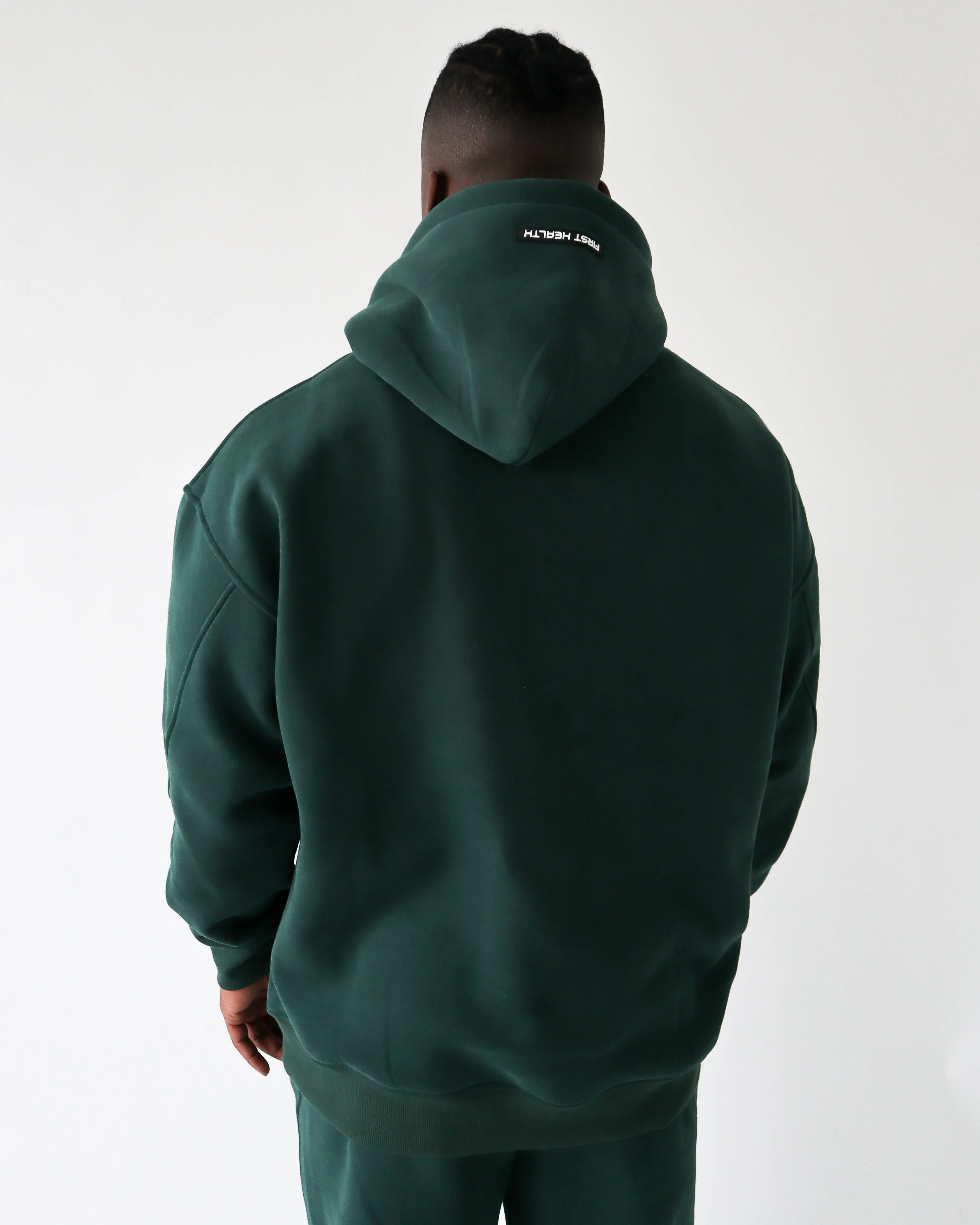 LOUNGE HOODIE - Forest sold by First Health Apparel product image thumbnail 2