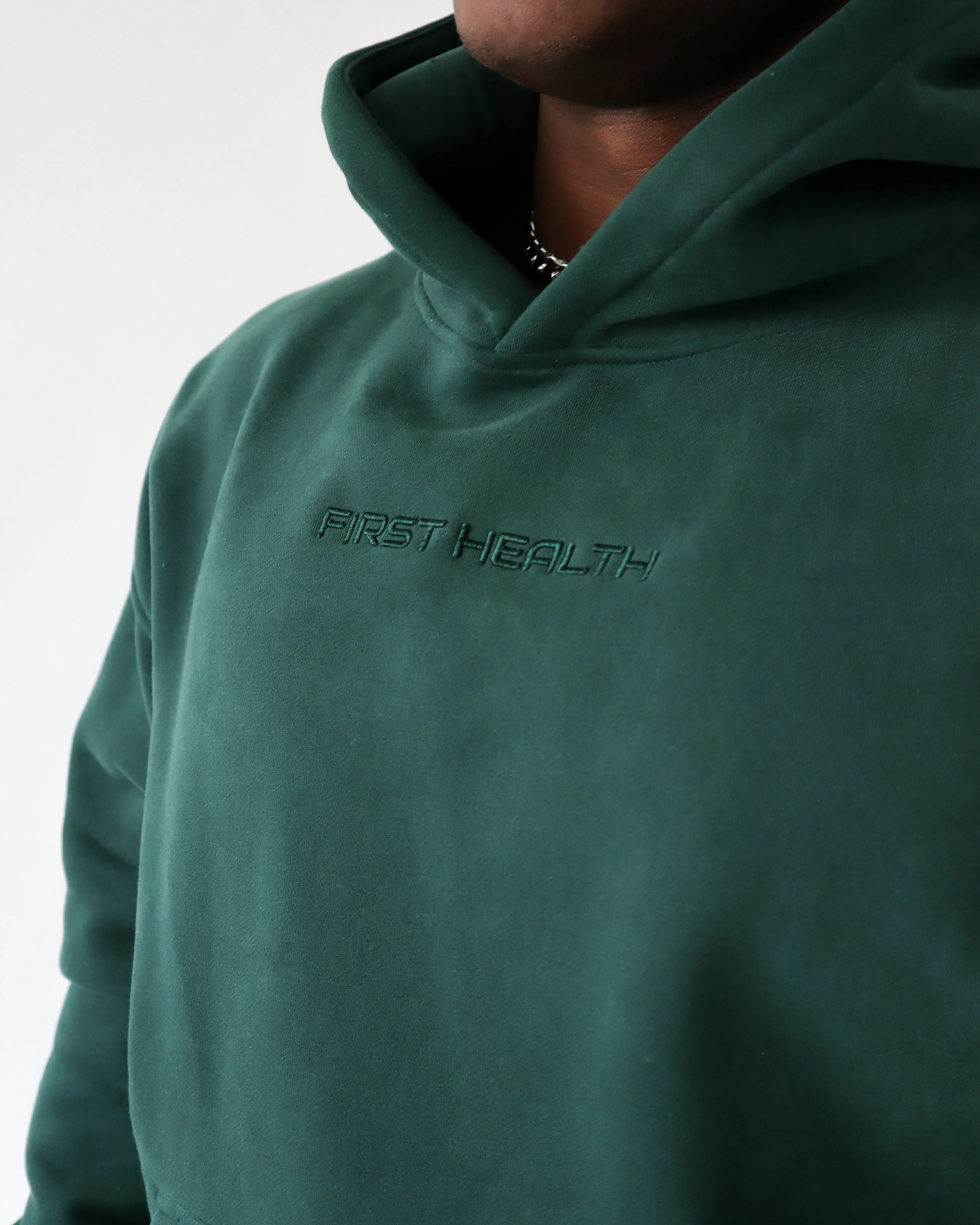 LOUNGE HOODIE - Forest sold by First Health Apparel product image thumbnail 4