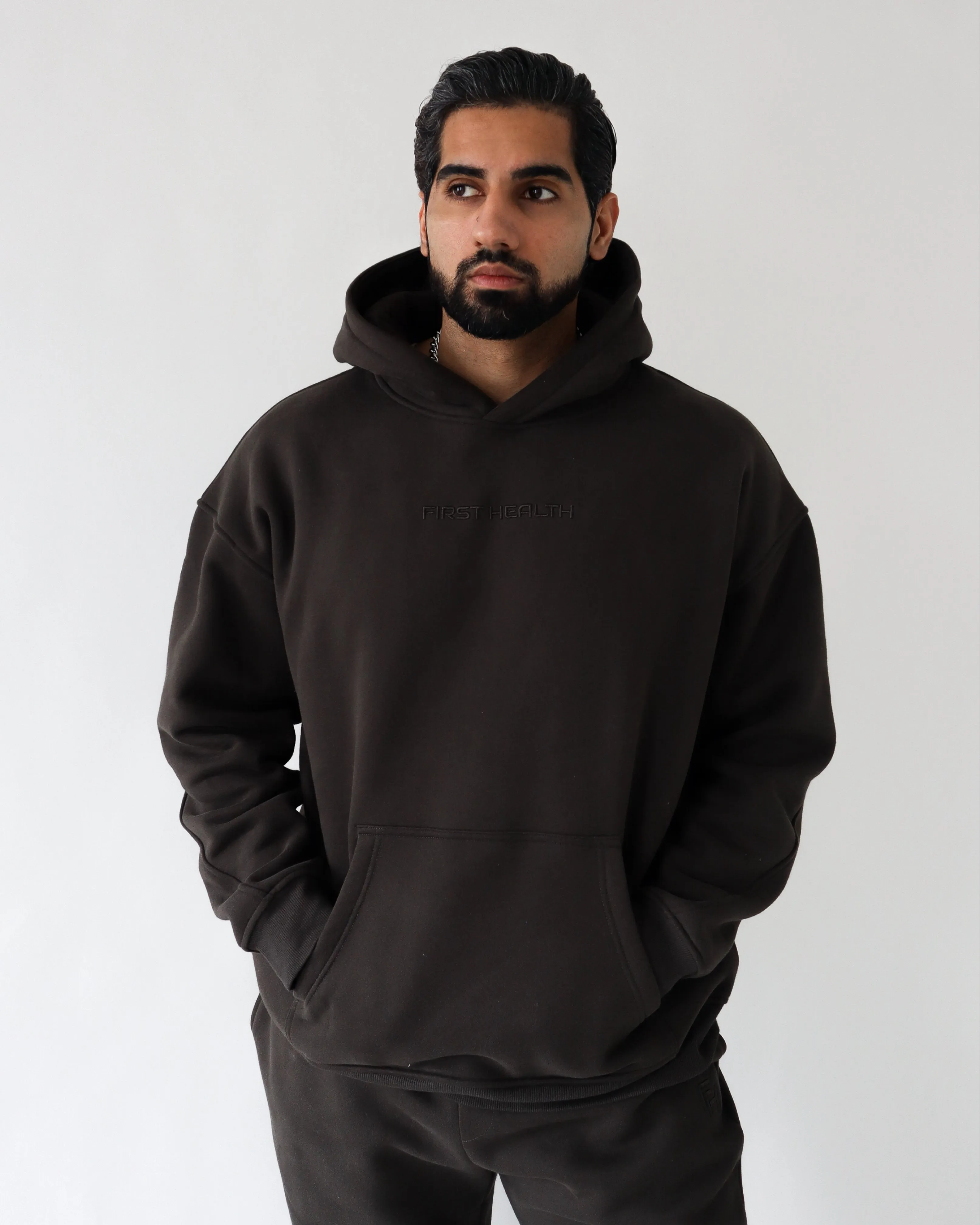 LOUNGE HOODIE - Army sold by First Health Apparel