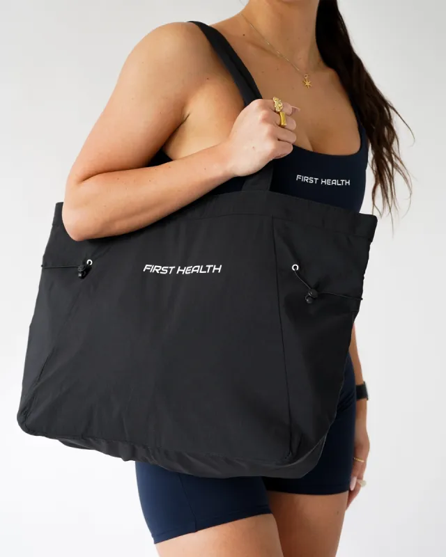 WEEKEND TOTE - Black sold by First Health Apparel