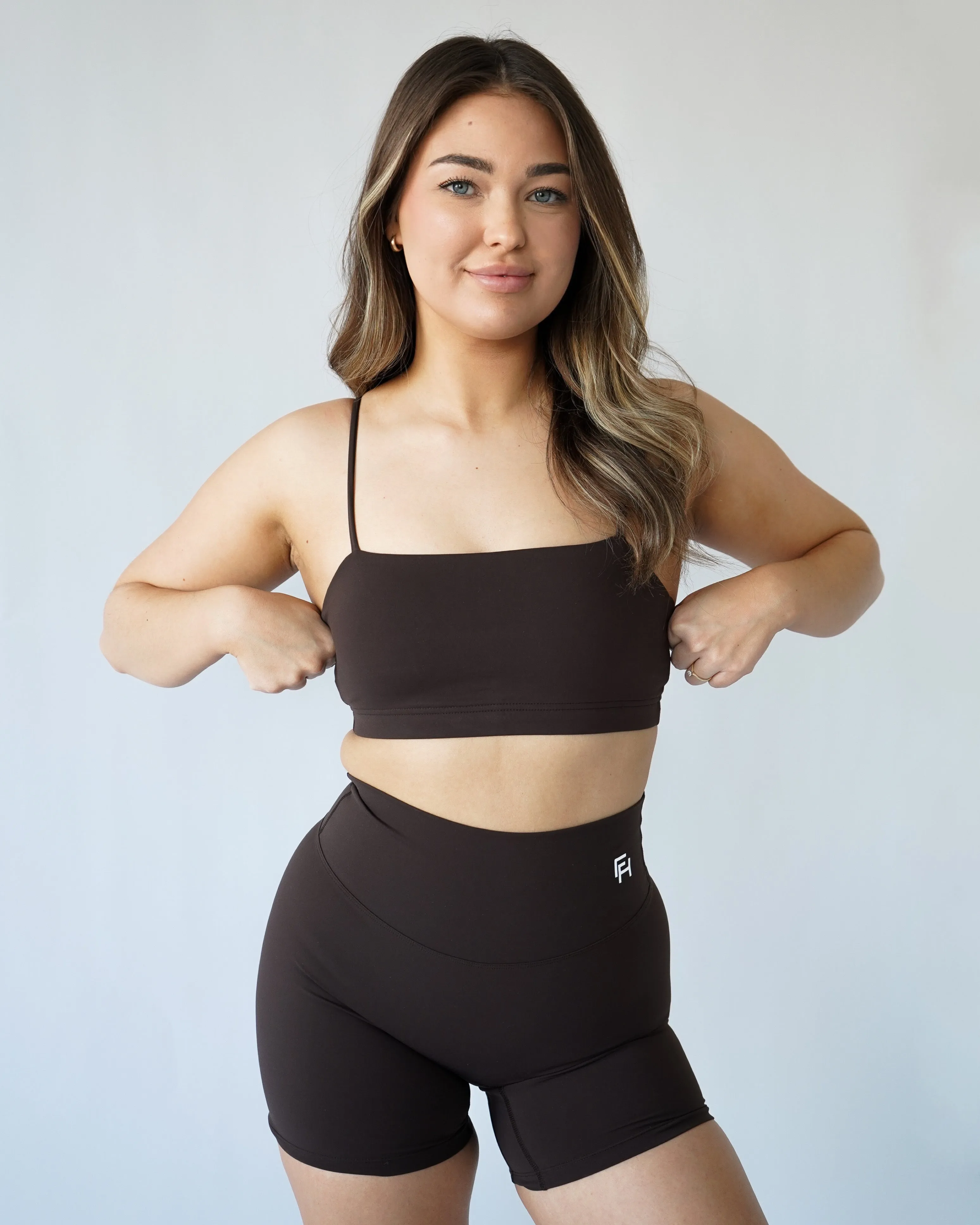 Bandeau Sports Bra - Teddy sold by First Health Apparel