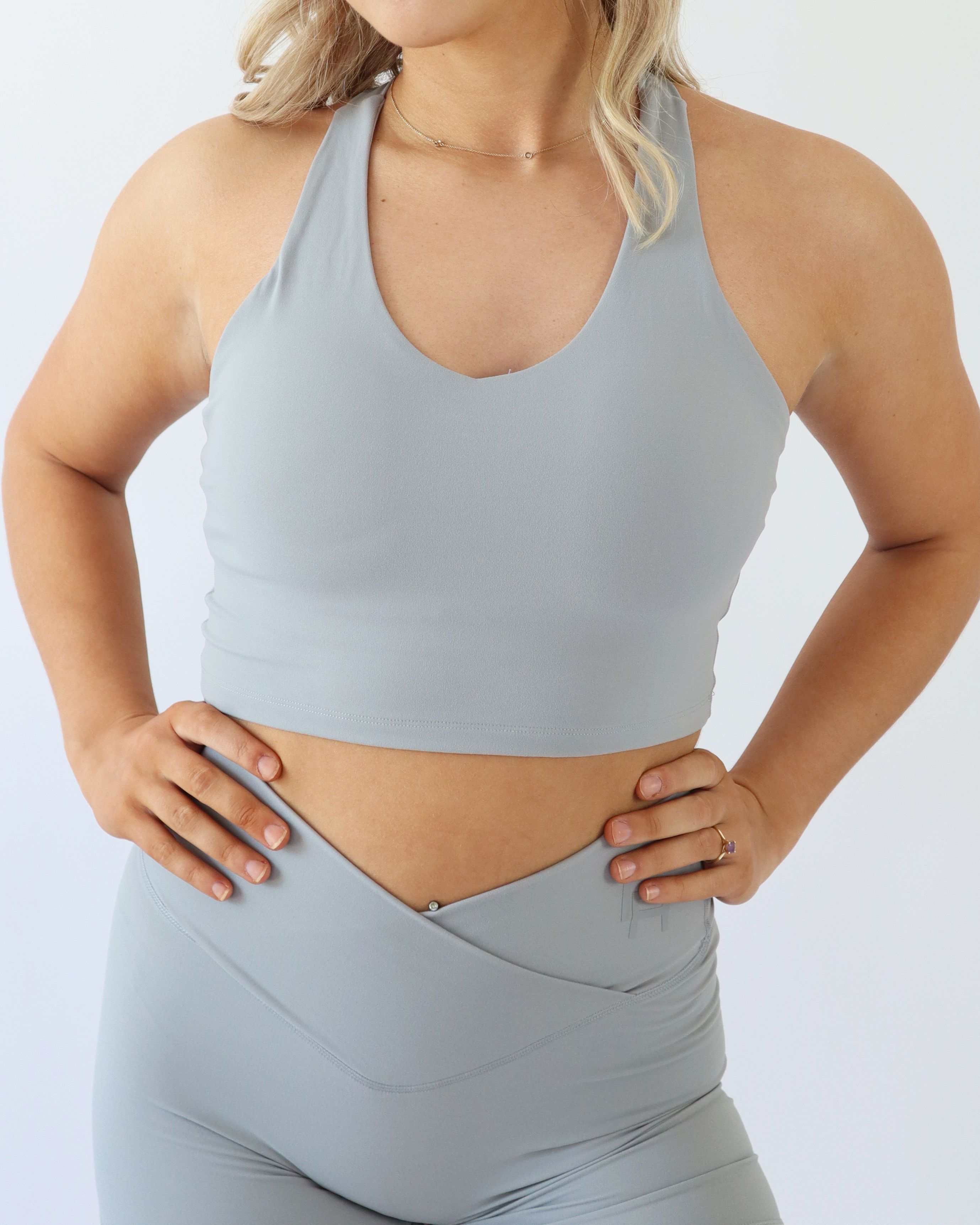 ONYX CROP TOP - Space sold by First Health Apparel