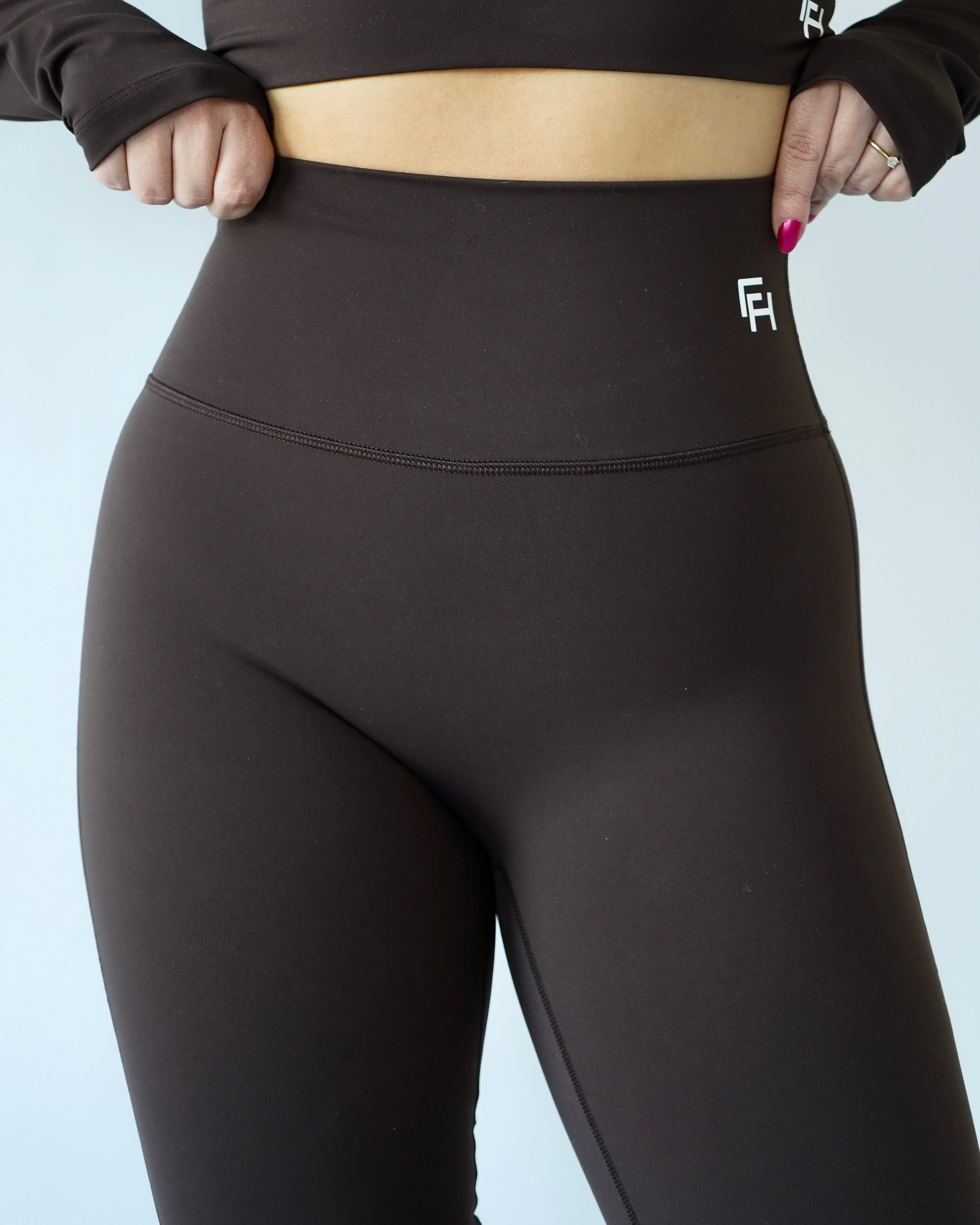 Onyx Flare Leggings - Teddy sold by First Health Apparel product image thumbnail 2