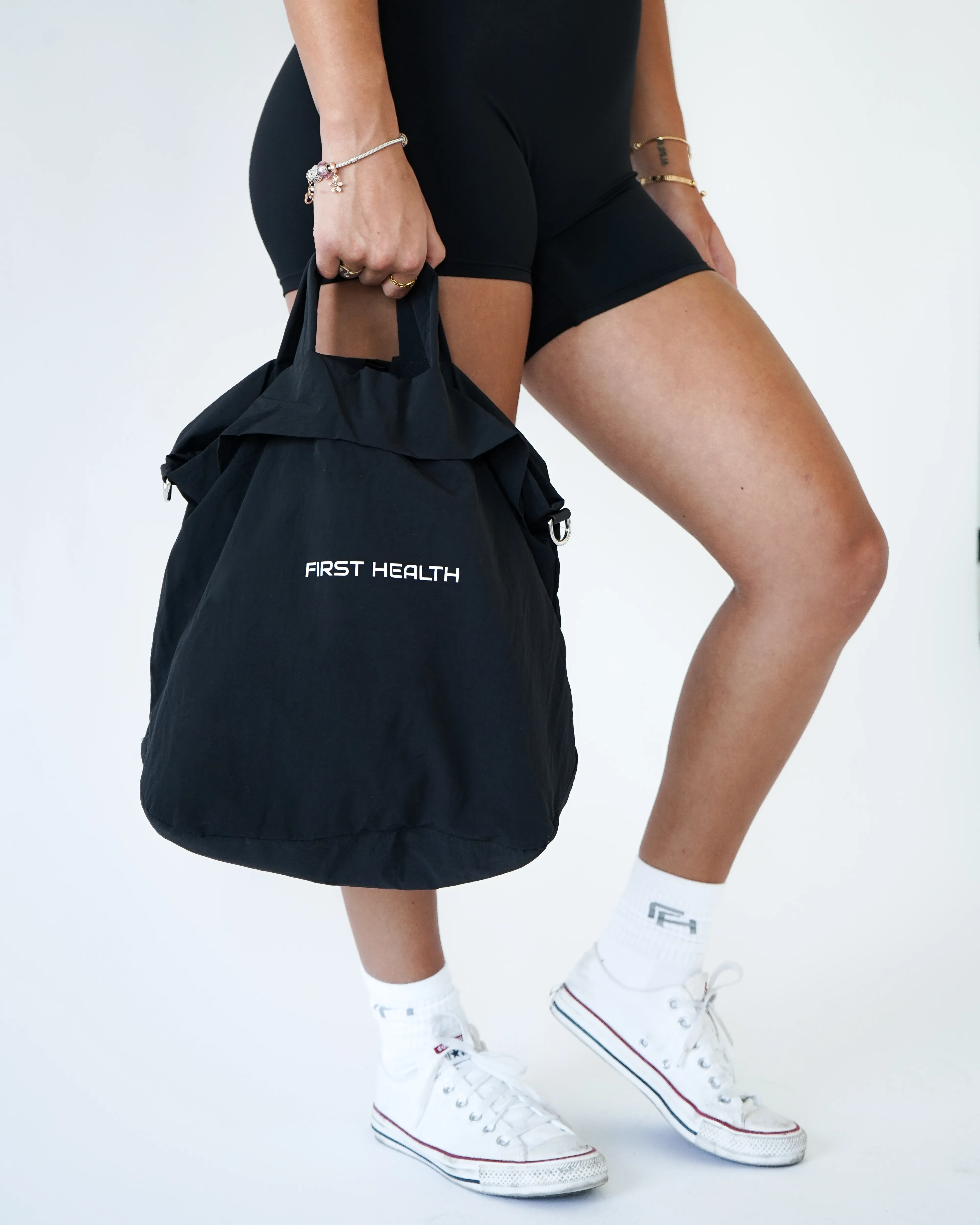 Everyday Gym Tote - Black sold by First Health Apparel