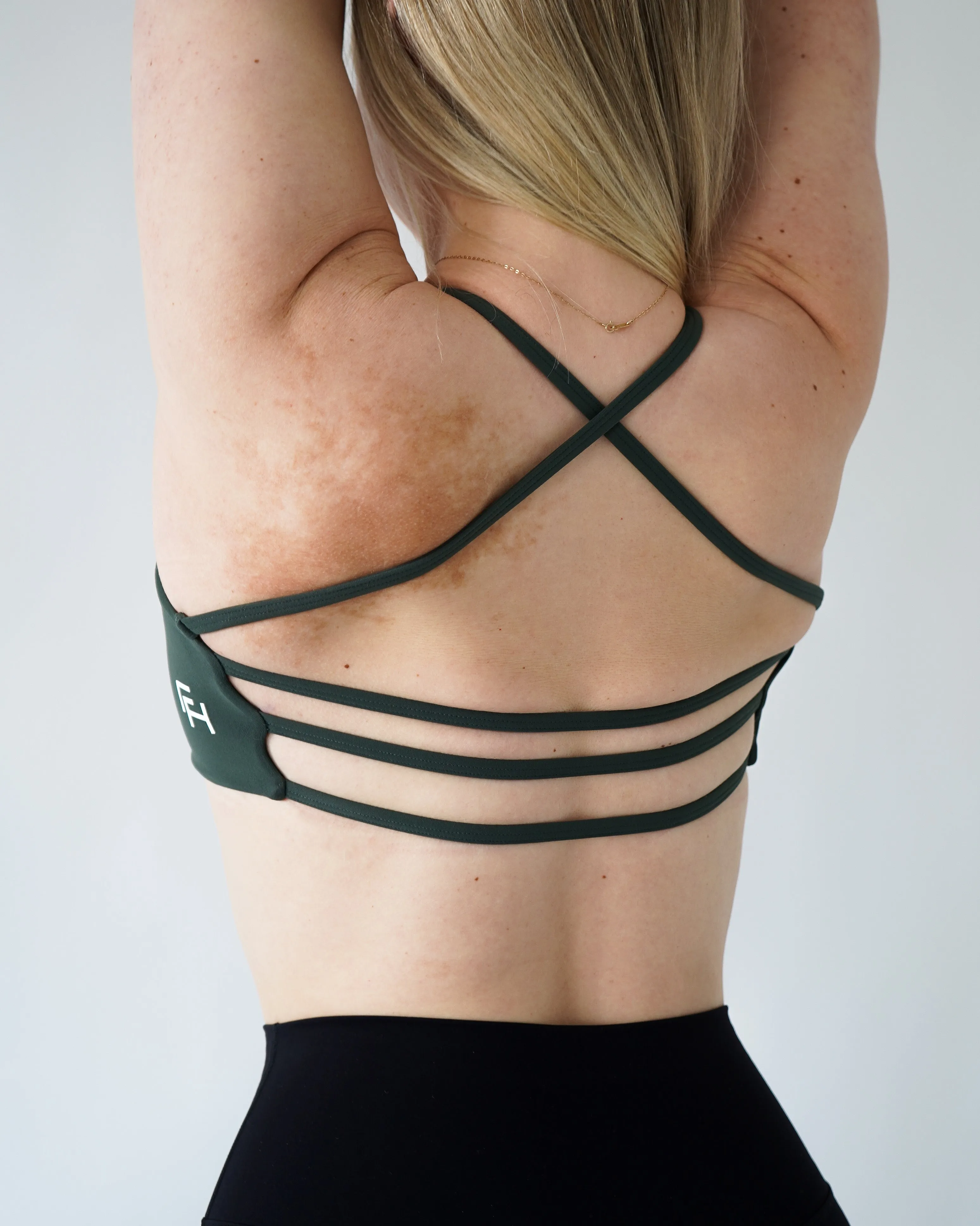 Core Sports Bra - Forest sold by First Health Apparel product image thumbnail 4