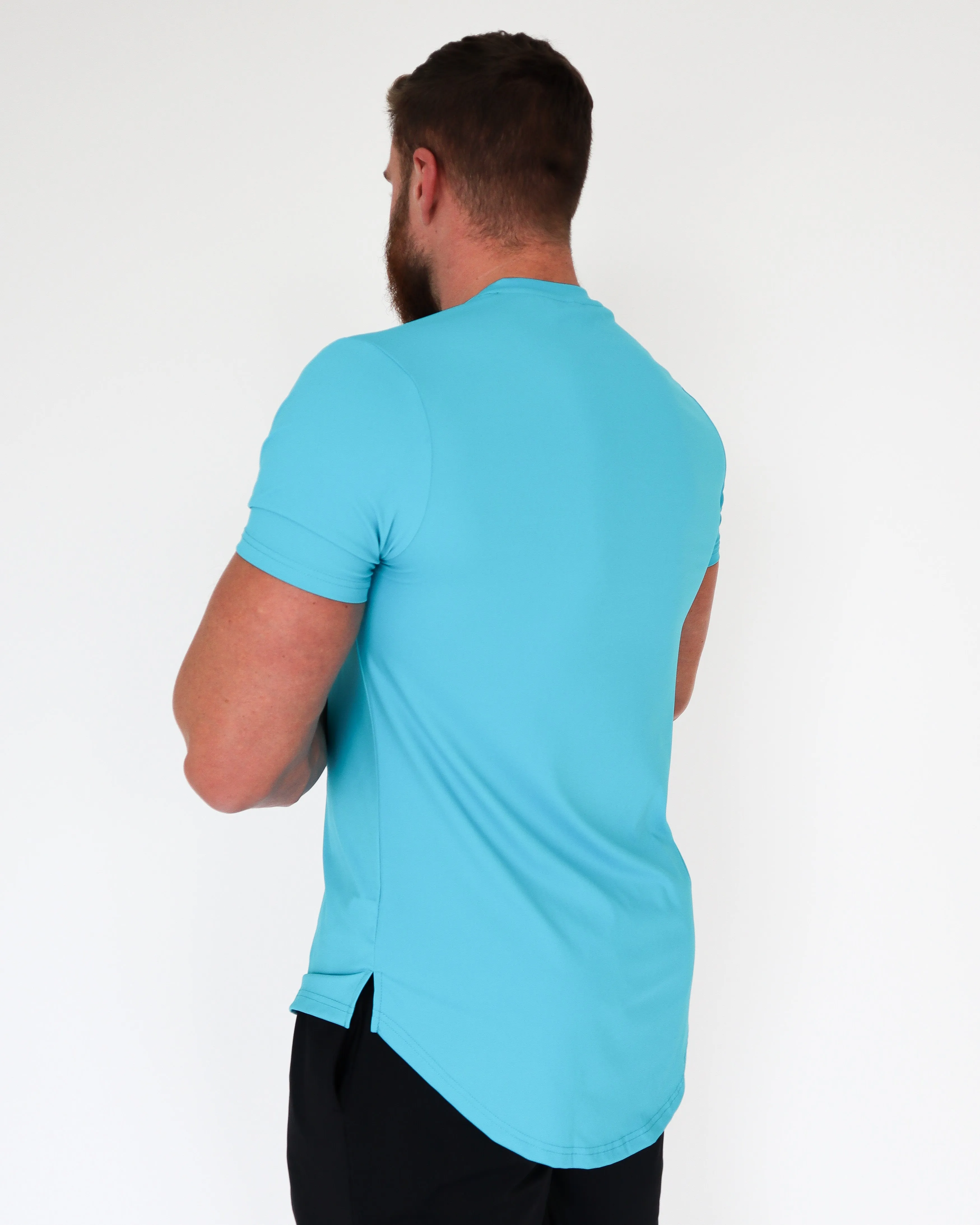 Performance T-Shirt - Sky sold by First Health Apparel product image thumbnail 3