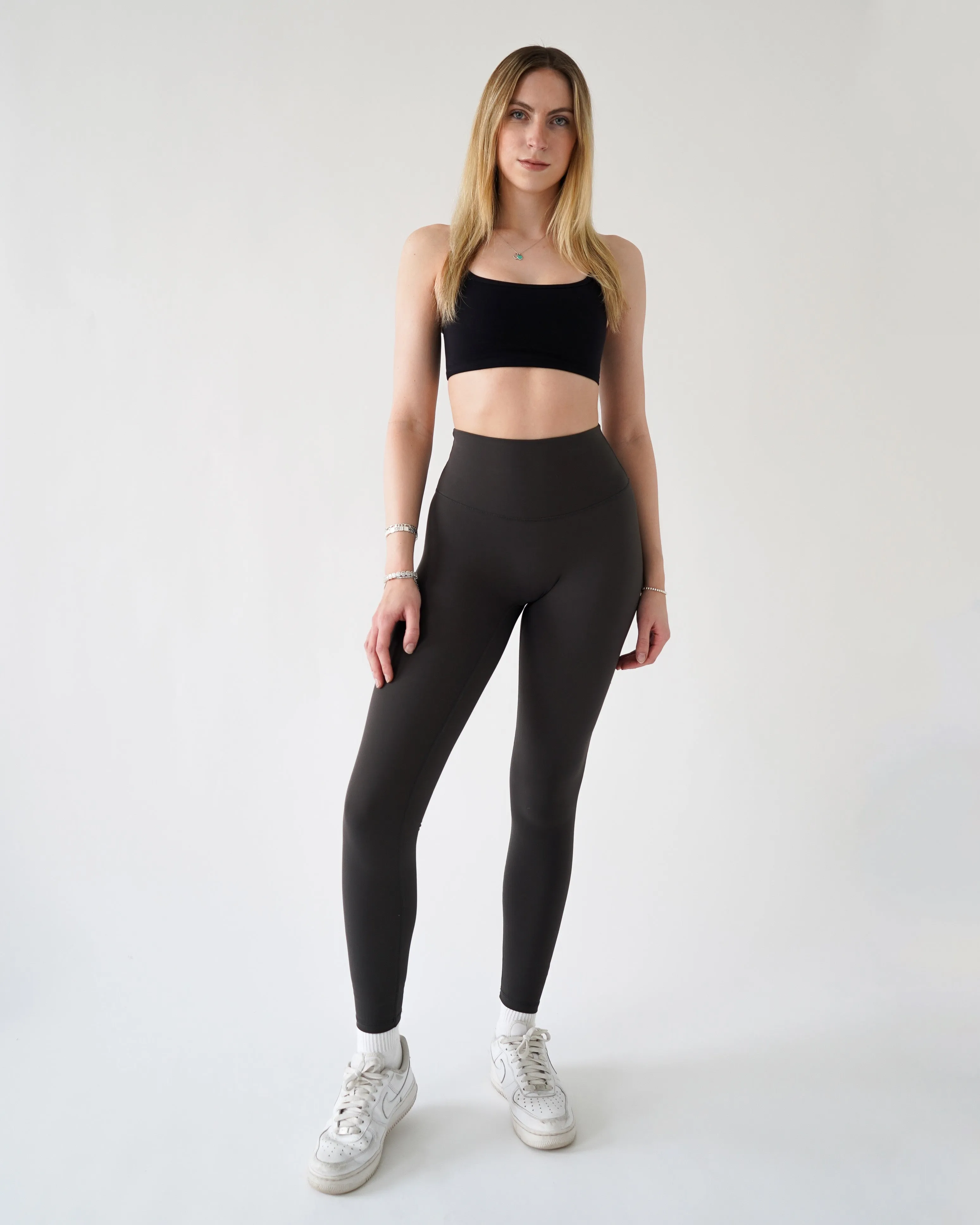 Performance Leggings 28’ - Iron sold by First Health Apparel product image thumbnail 4