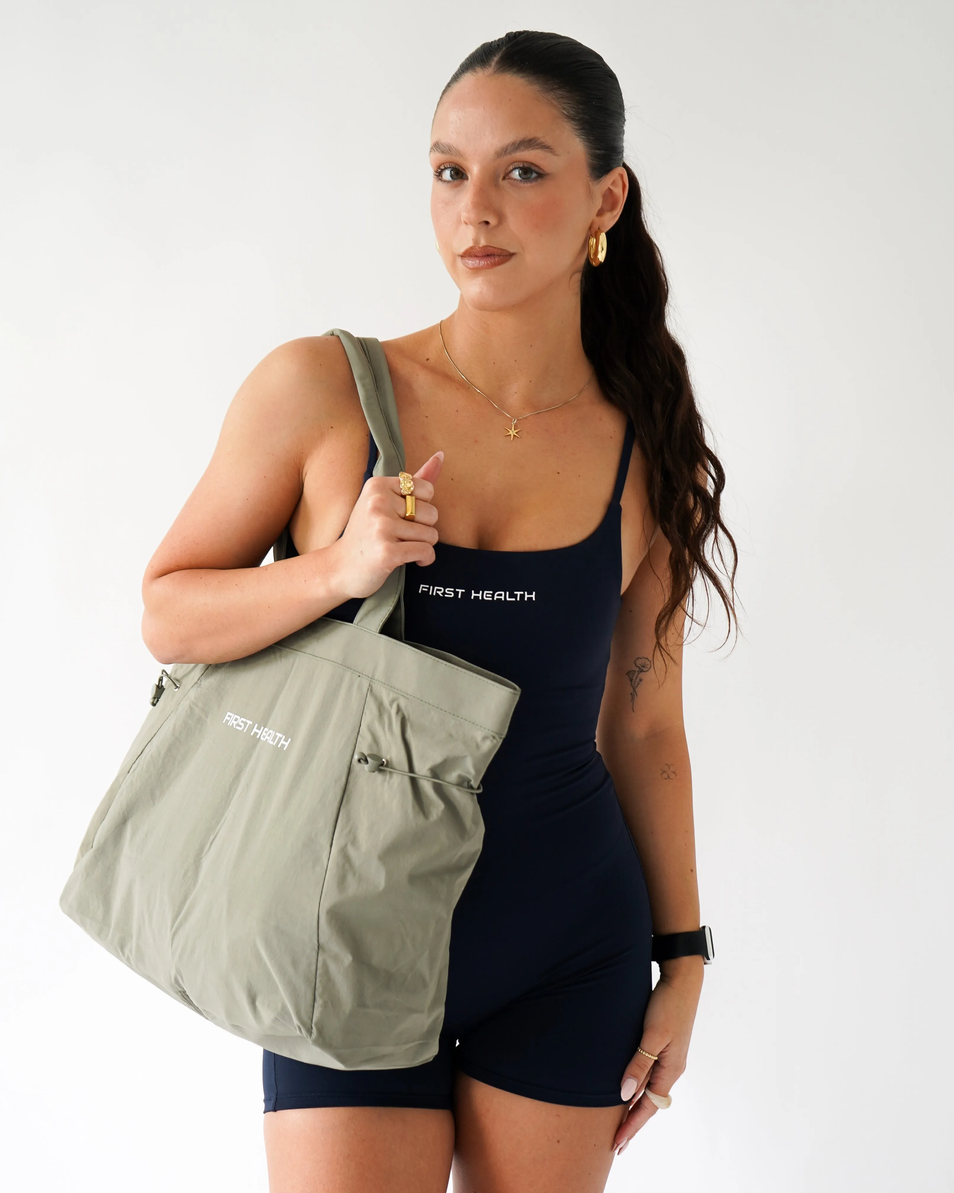 Weekend Tote - Olive sold by First Health Apparel