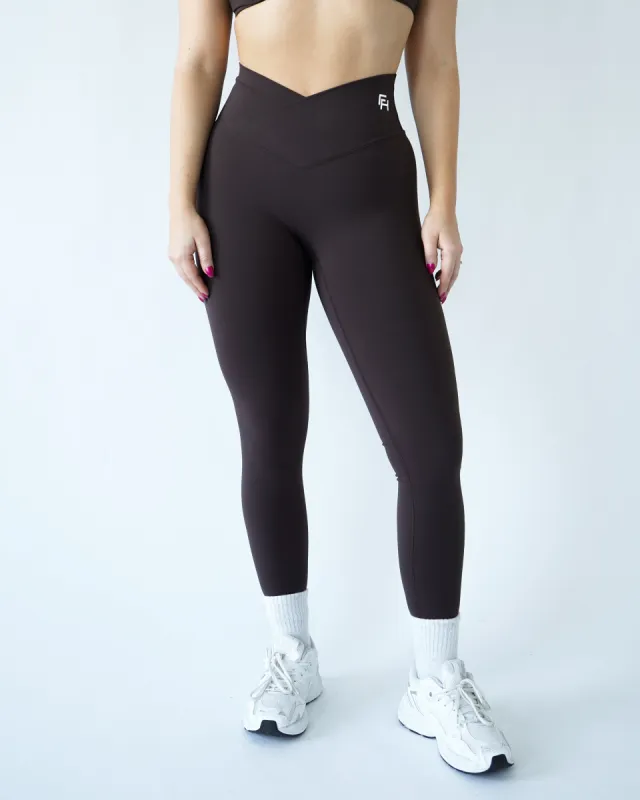 Onyx V Waist Leggings - Teddy sold by First Health Apparel