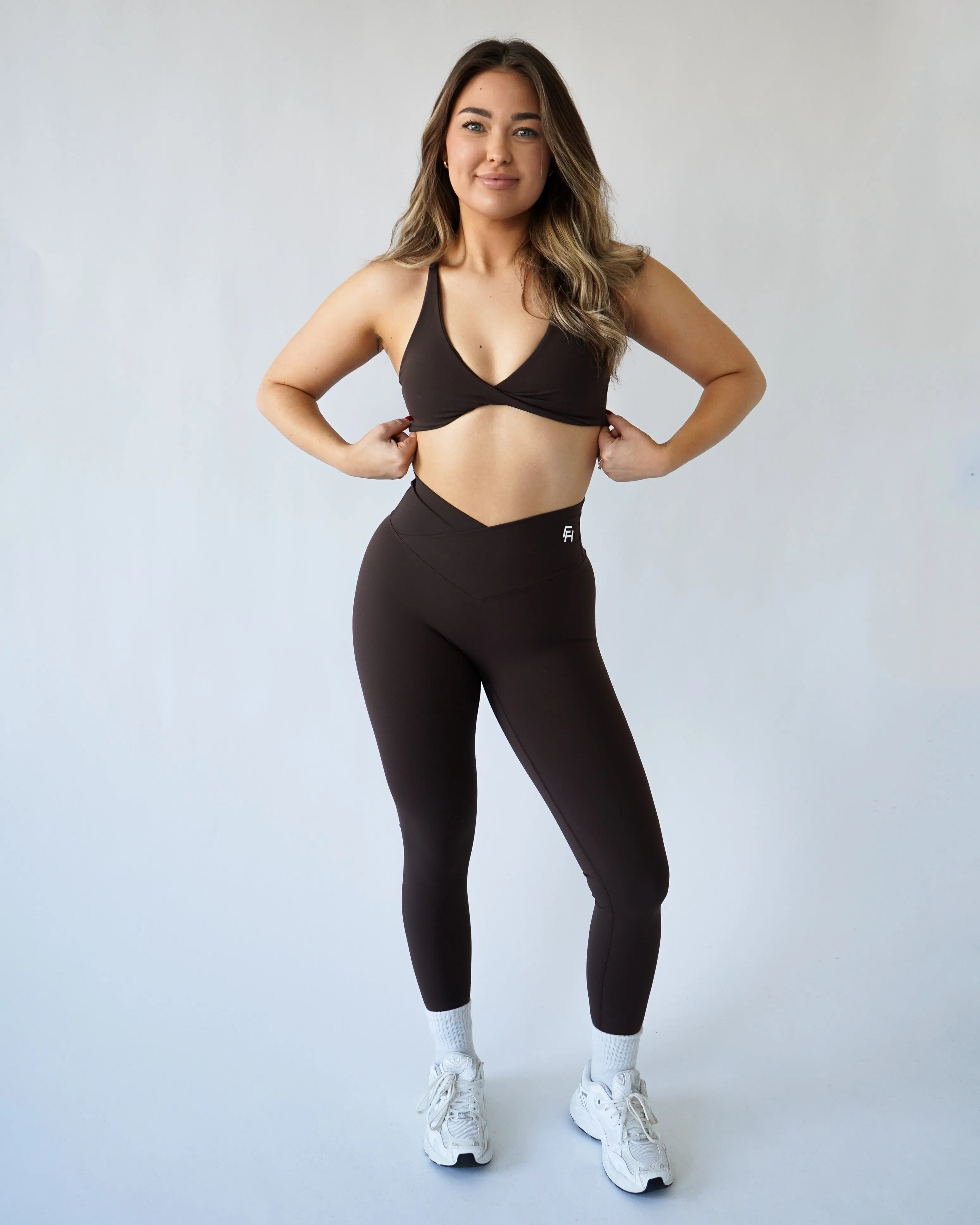 Onyx V Waist Leggings - Teddy sold by First Health Apparel product image thumbnail 2