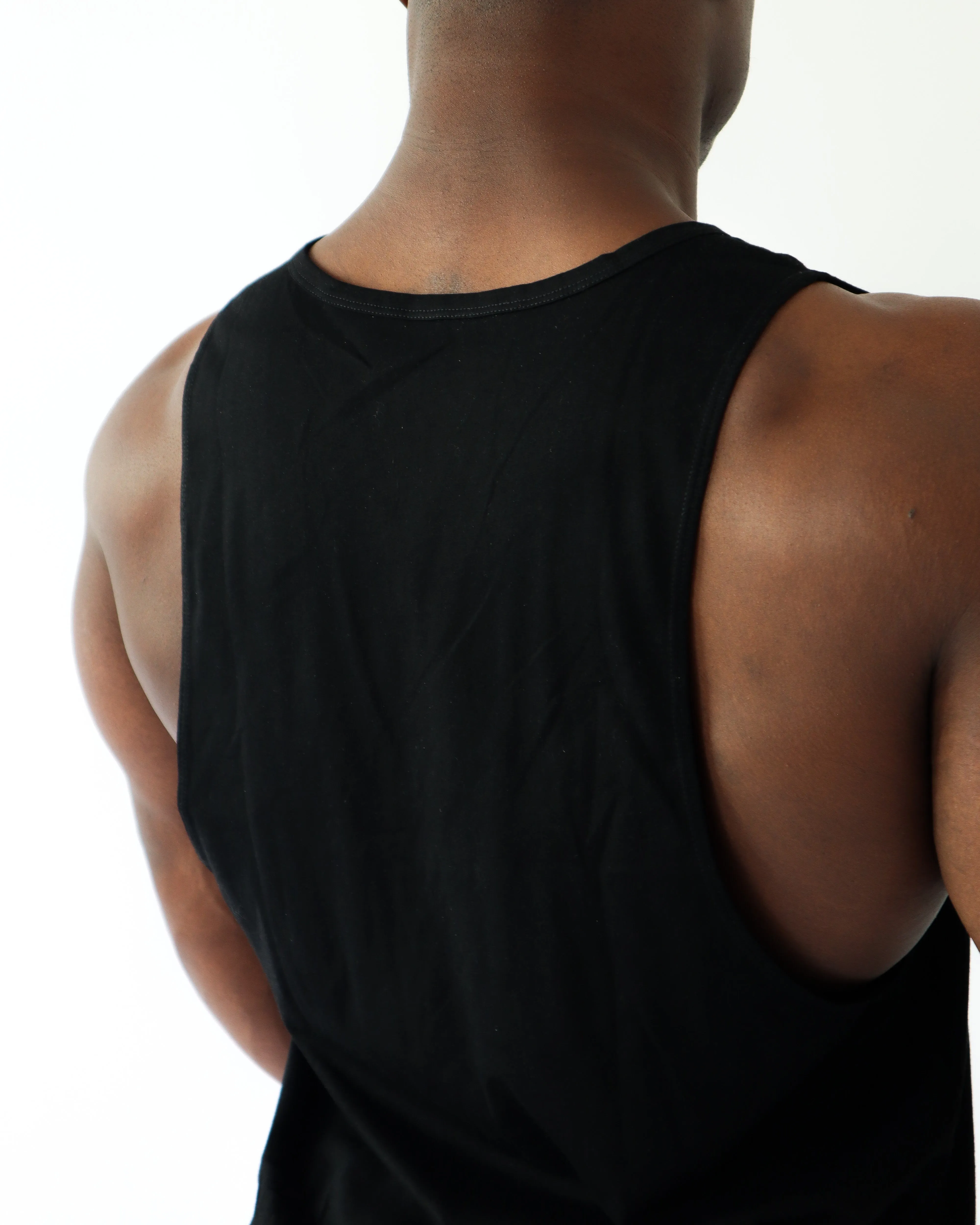 VITAL TANK TOP - Black sold by First Health Apparel product image thumbnail 5