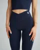 Impact V-Waist Leggings - Navy sold by First Health Apparel