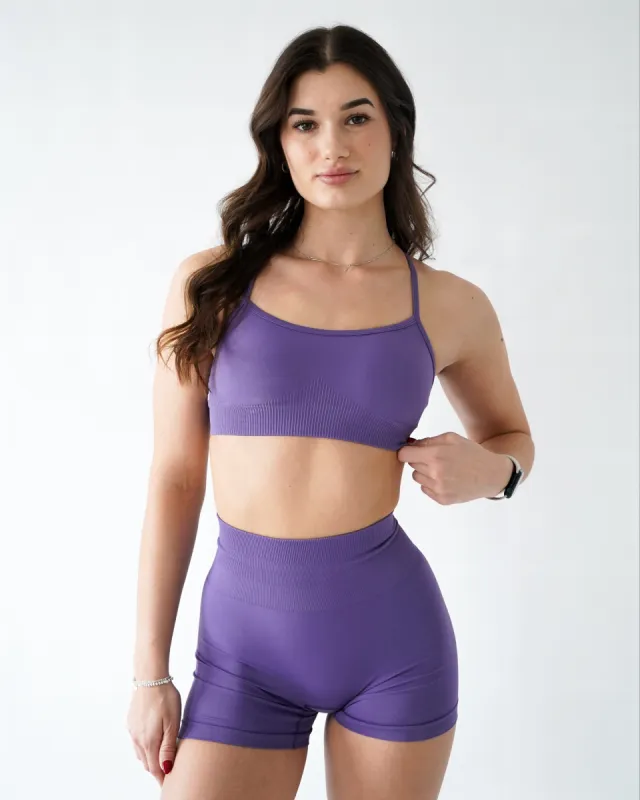 Enhance Vital Sports Bra - Violet sold by First Health Apparel