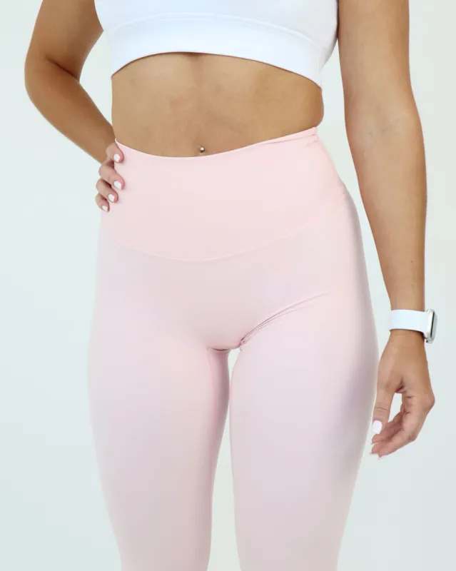 PERFORMANCE LEGGINGS - ROSE QUARTZ sold by First Health Apparel
