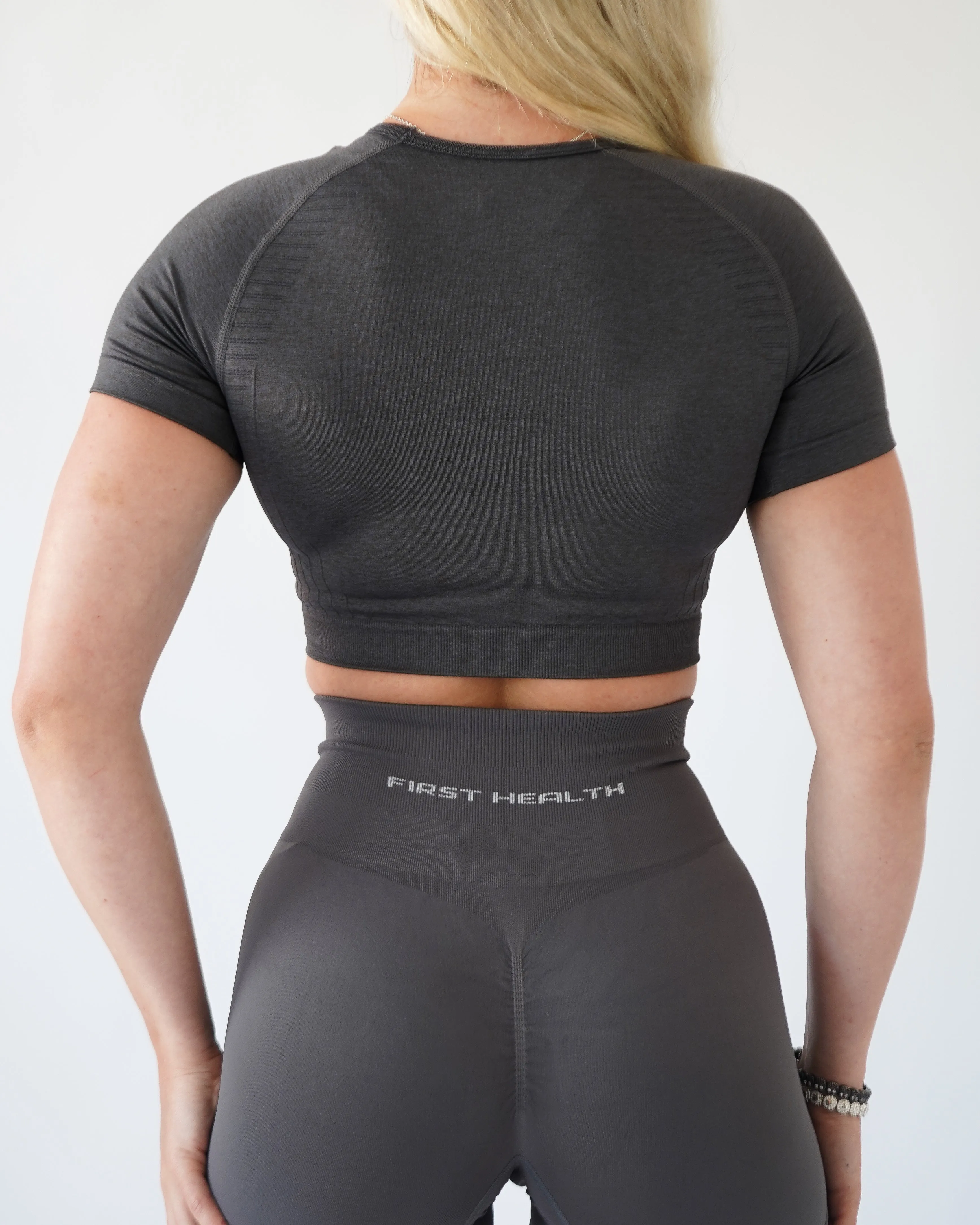 Enhance Cropped Tee - Galaxy sold by First Health Apparel product image thumbnail 4