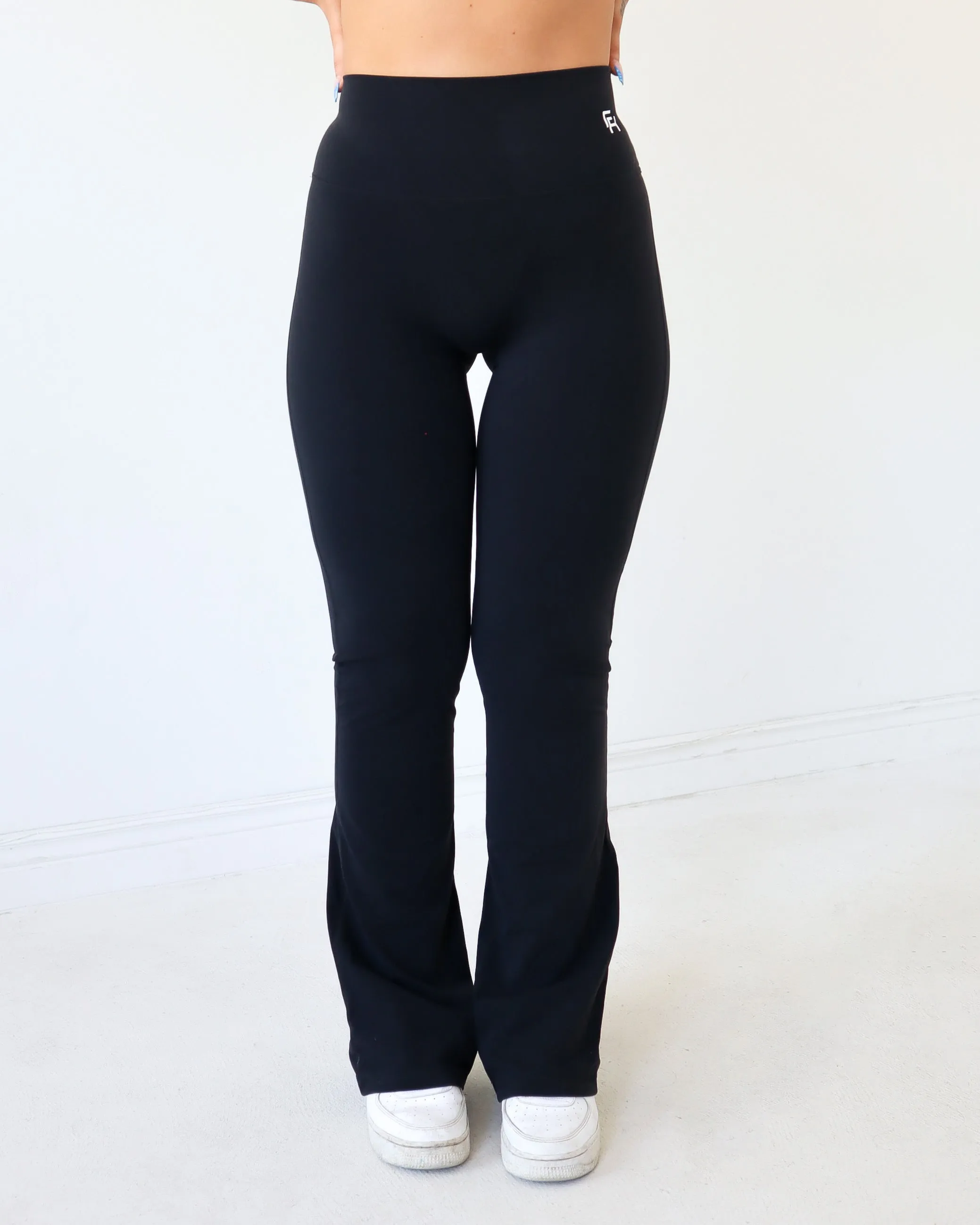 Onyx Flare Leggings - Black sold by First Health Apparel product image thumbnail 3
