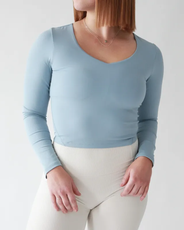 ELEVATE LONG SLEEVE - Frost sold by First Health Apparel