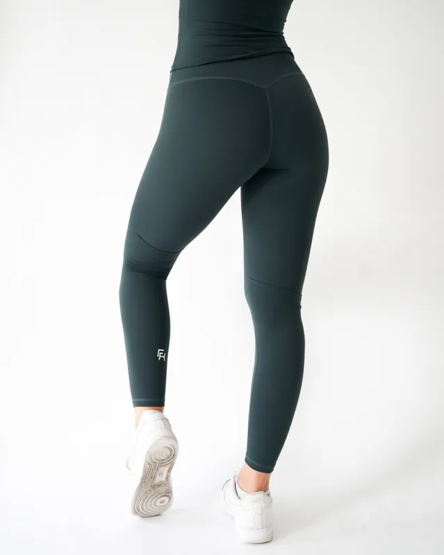 Impact Leggings 25” - Emerald sold by First Health Apparel