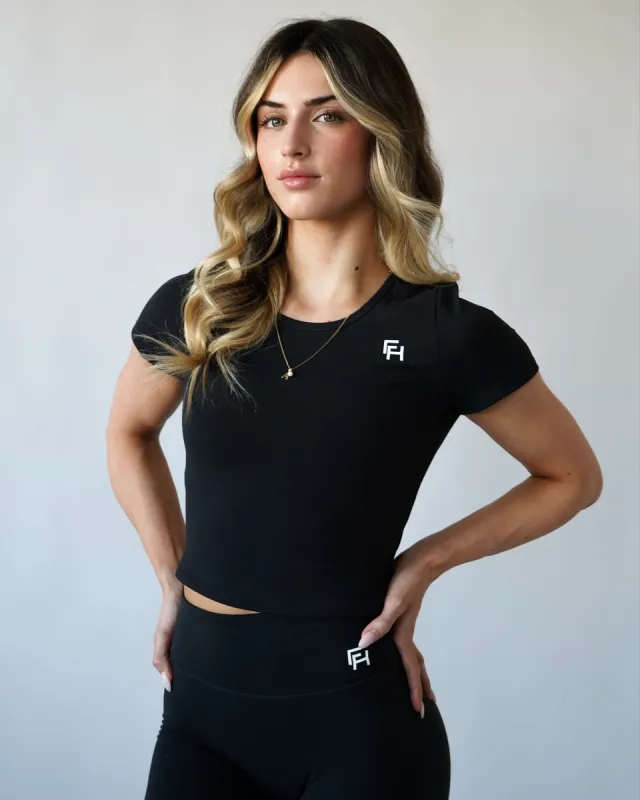 Performance Tee - Black sold by First Health Apparel
