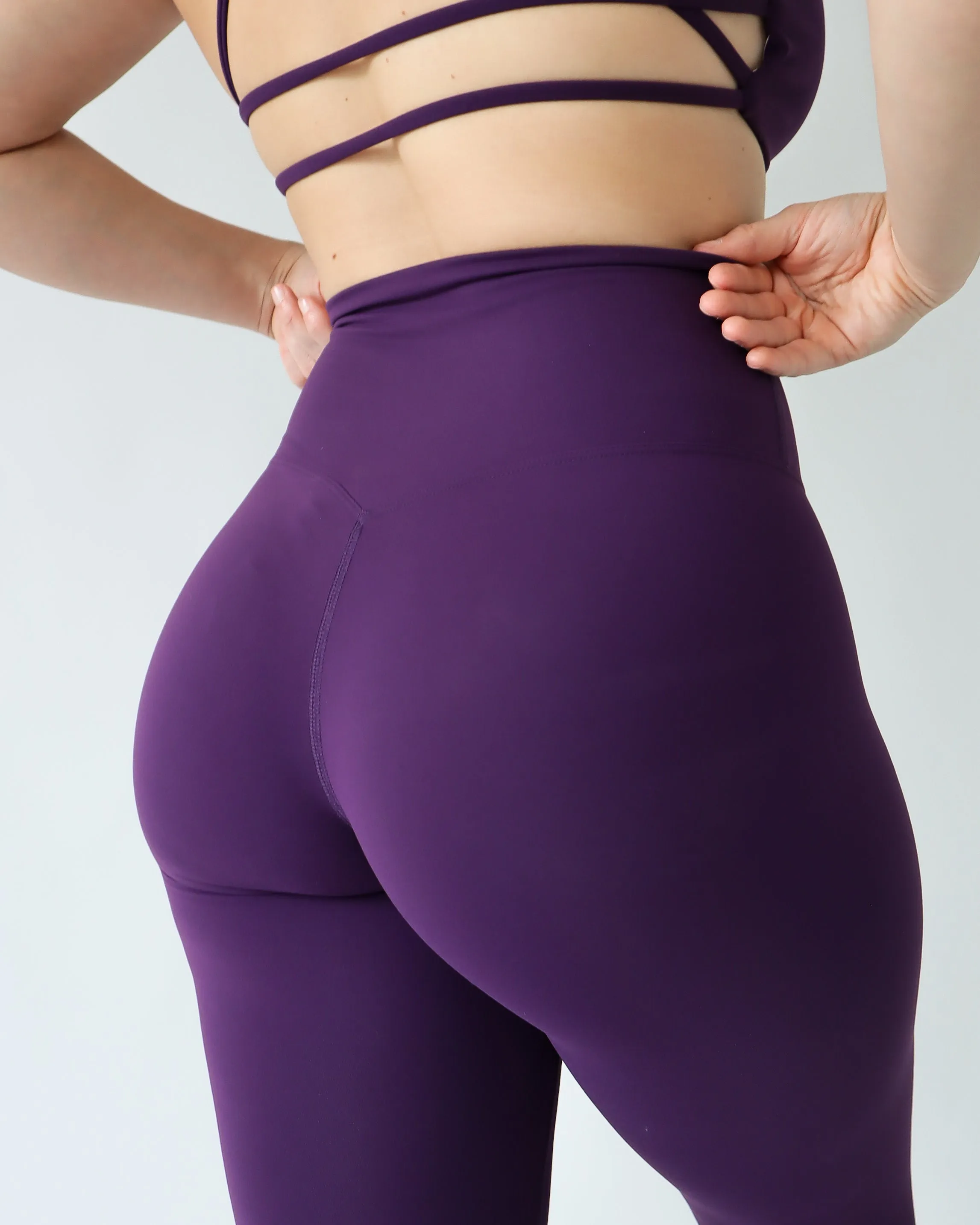 PERFORMANCE LEGGINGS - Berry sold by First Health Apparel product image thumbnail 2