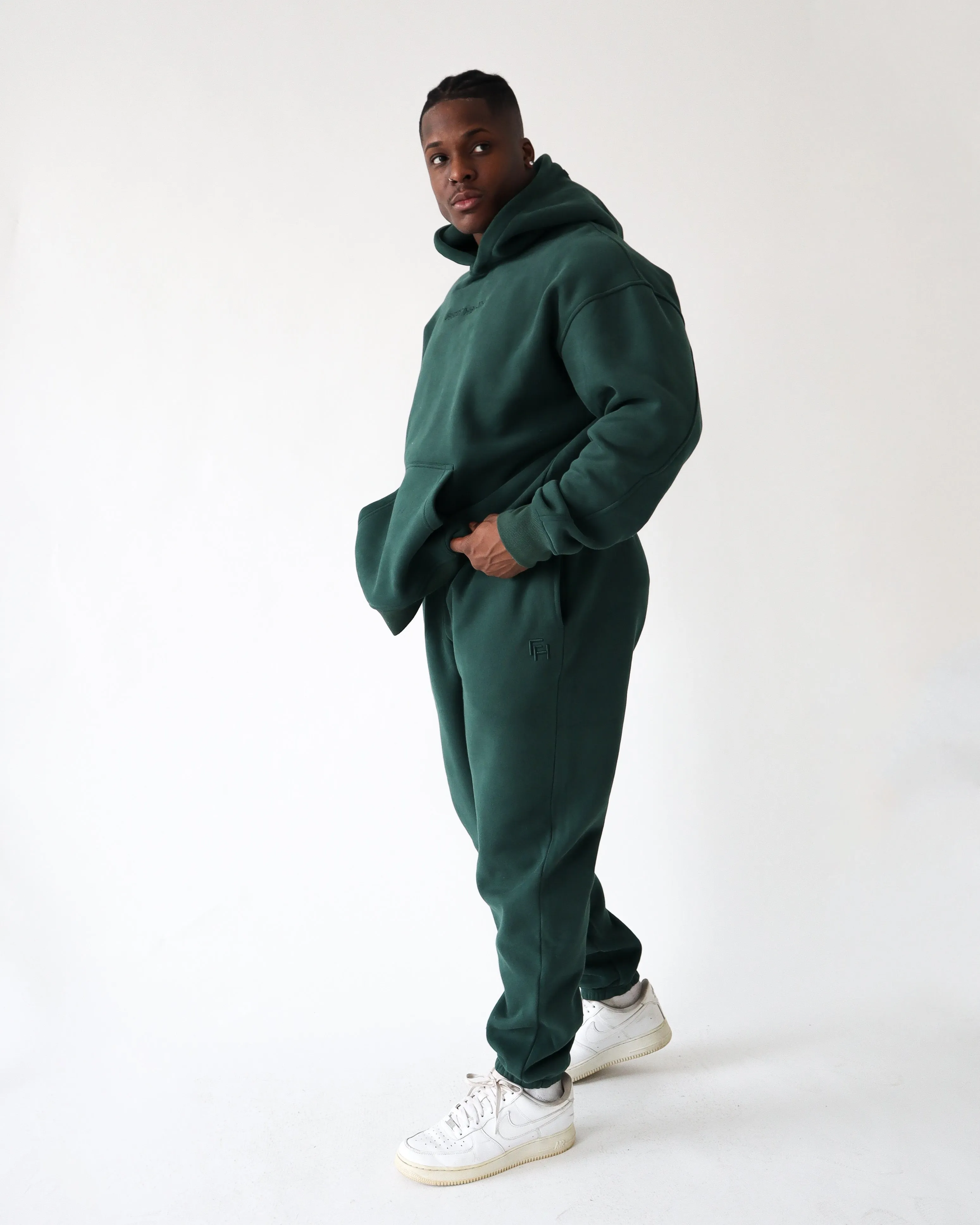 Lounge Sweatpants - Forest sold by First Health Apparel product image thumbnail 2