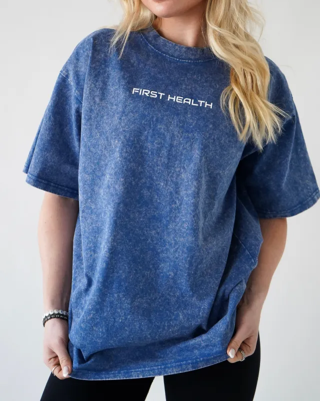 Vintage Tee - Denim sold by First Health Apparel