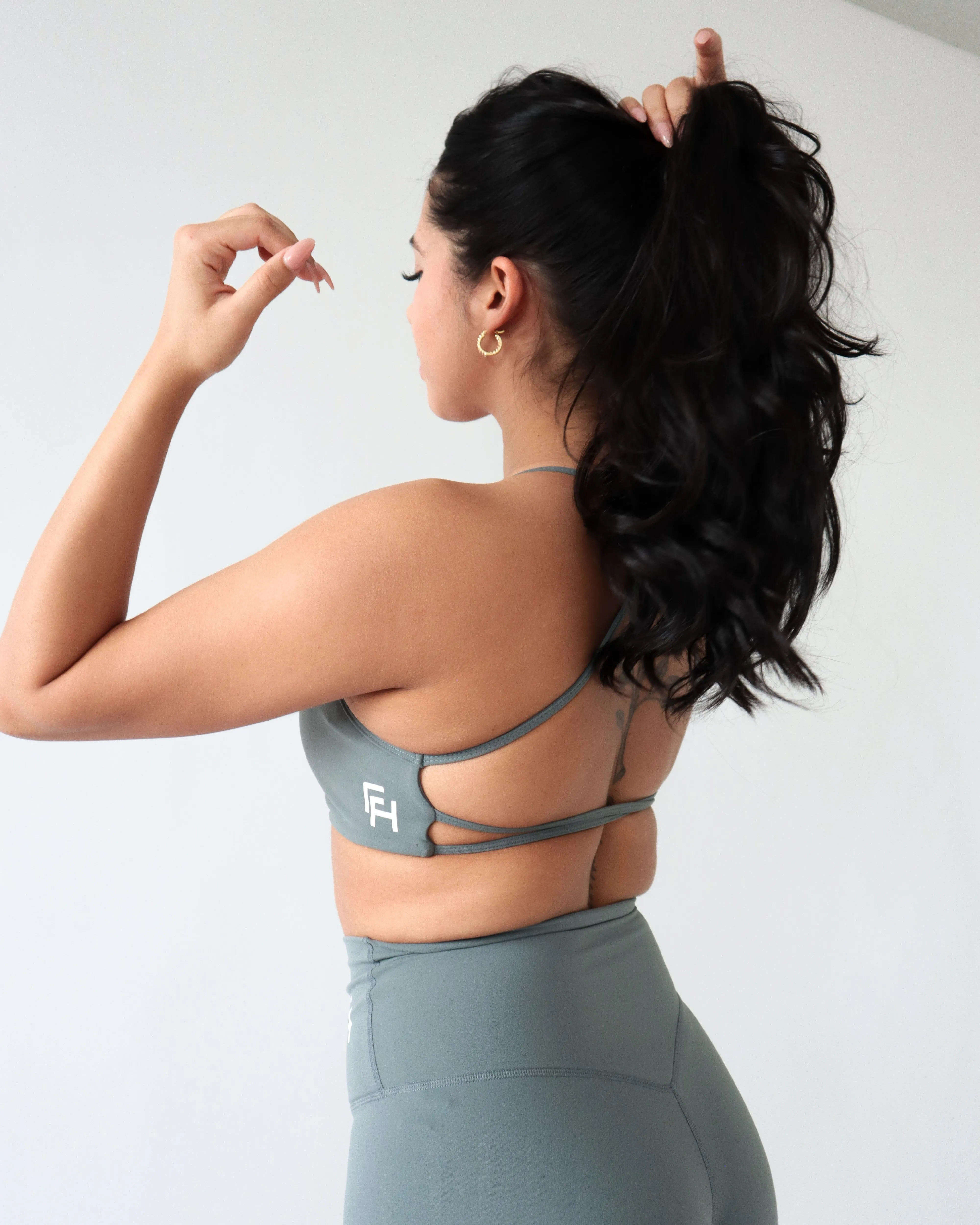 VITAL SPORTS BRA - Shadow sold by First Health Apparel product image thumbnail 2