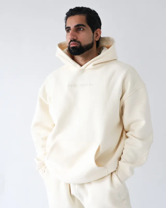 LOUNGE HOODIE - Butter sold by First Health Apparel