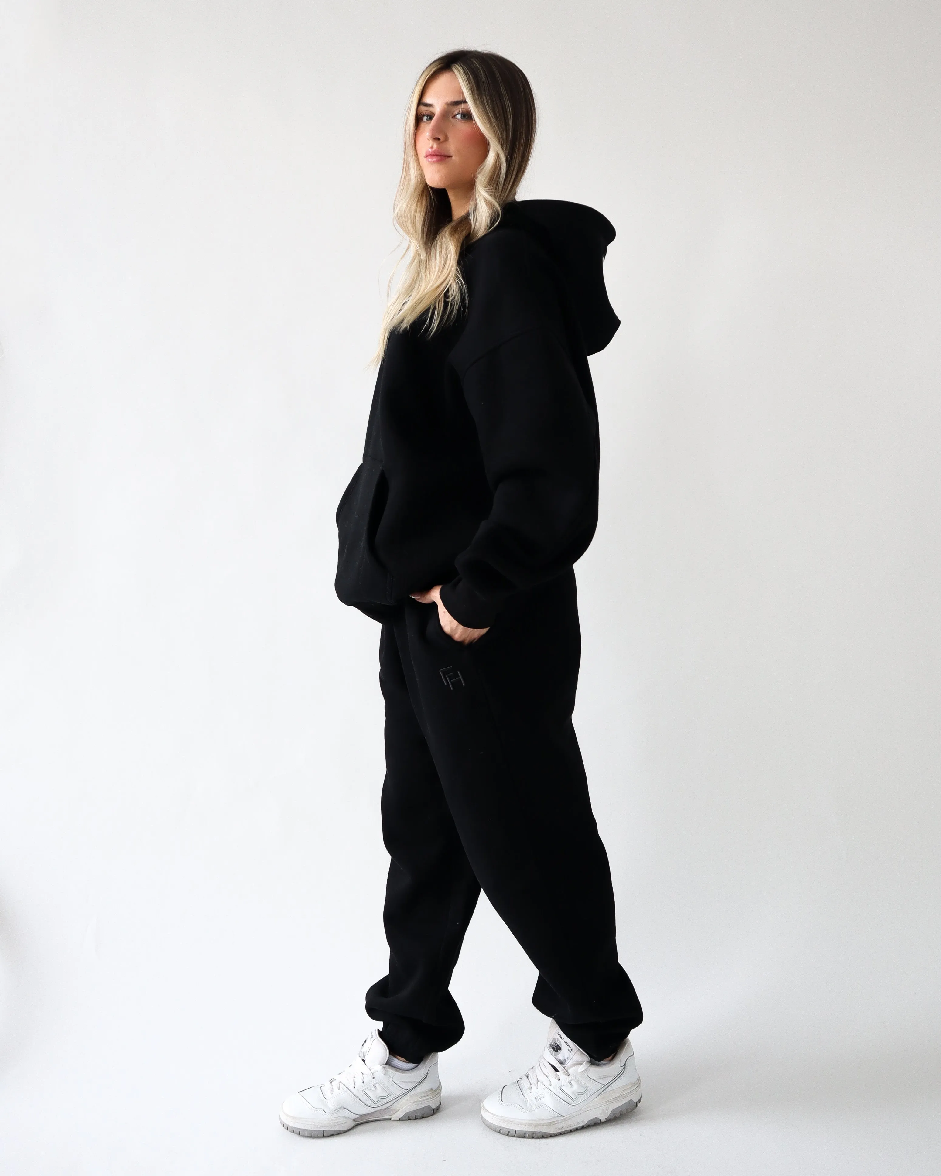 Lounge Sweatpants - Black sold by First Health Apparel product image thumbnail 3