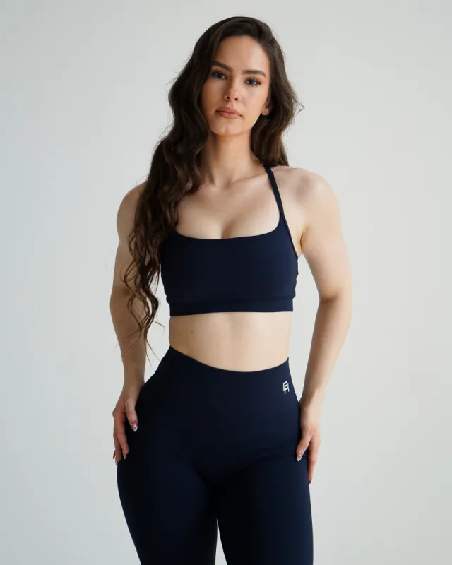 Impact Sports Bra - Navy sold by First Health Apparel