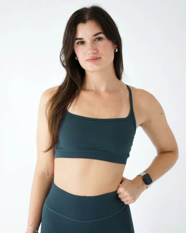 Impact Sports Bra - Emerald sold by First Health Apparel