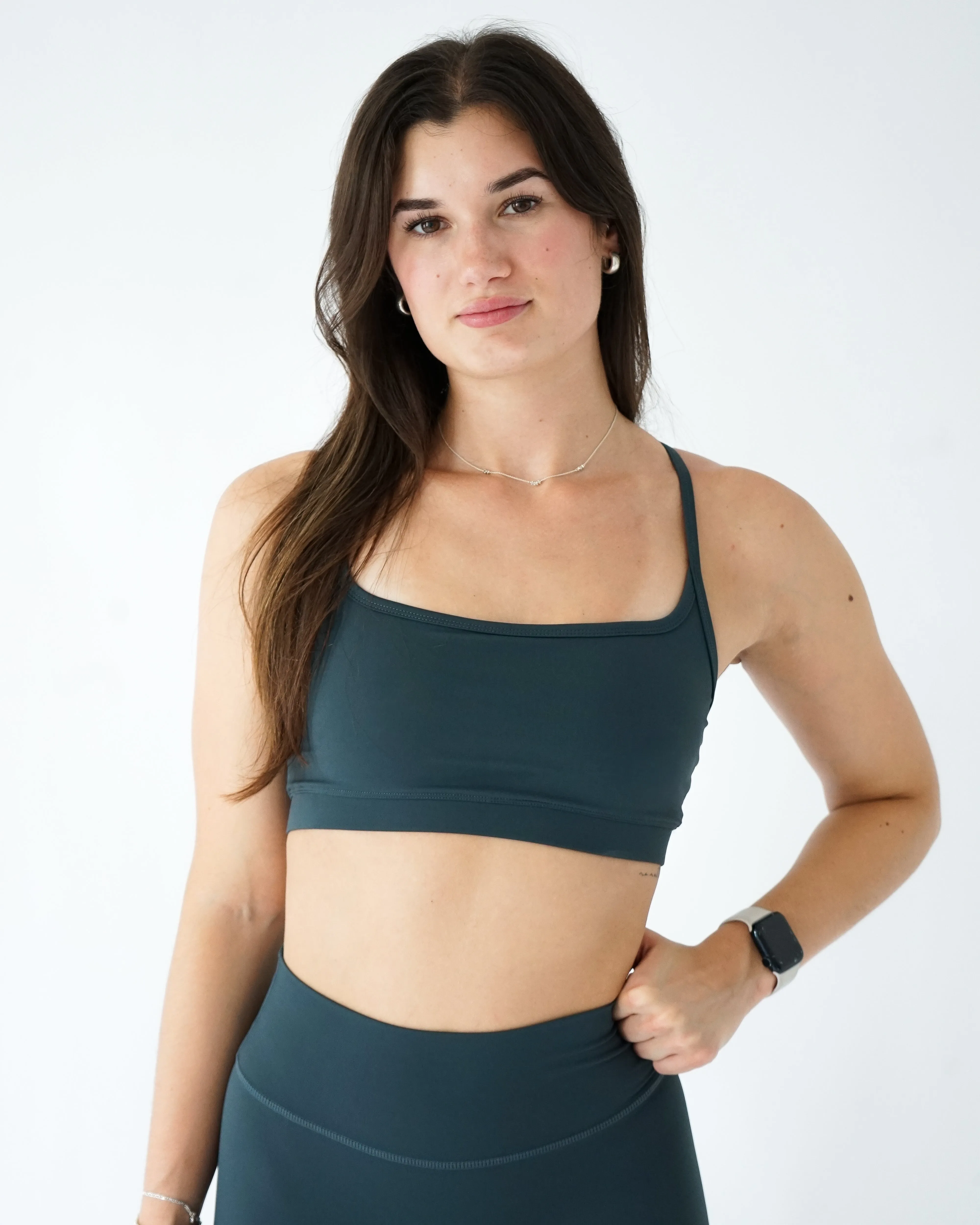 Impact Sports Bra - Emerald sold by First Health Apparel