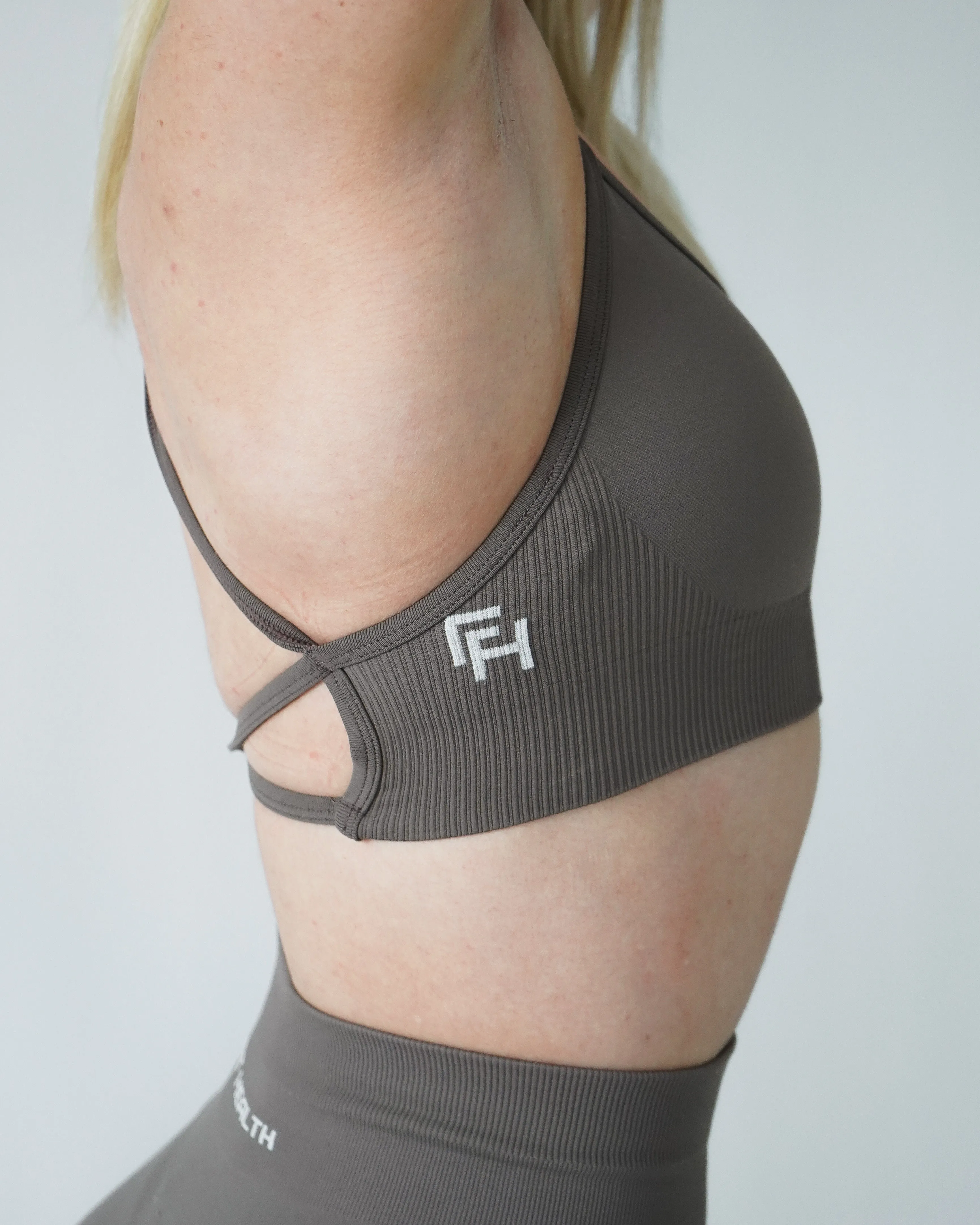 Enhance Vital Sports Bra - Cappuccino sold by First Health Apparel product image thumbnail 3