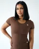 Performance Tee - Clay sold by First Health Apparel